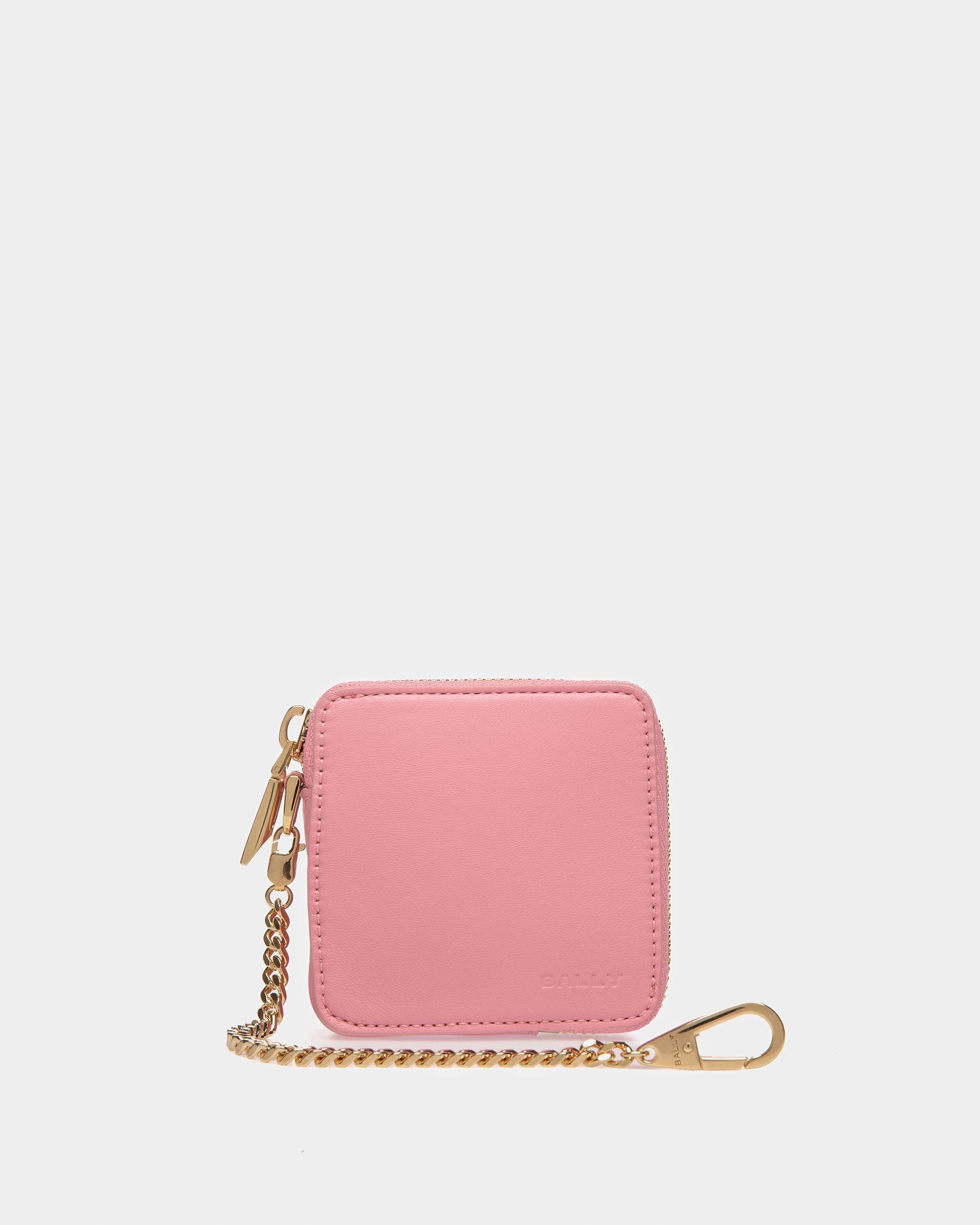 Porte-monnaie À Glissière Block En Cuir - Femme - Bally - 01