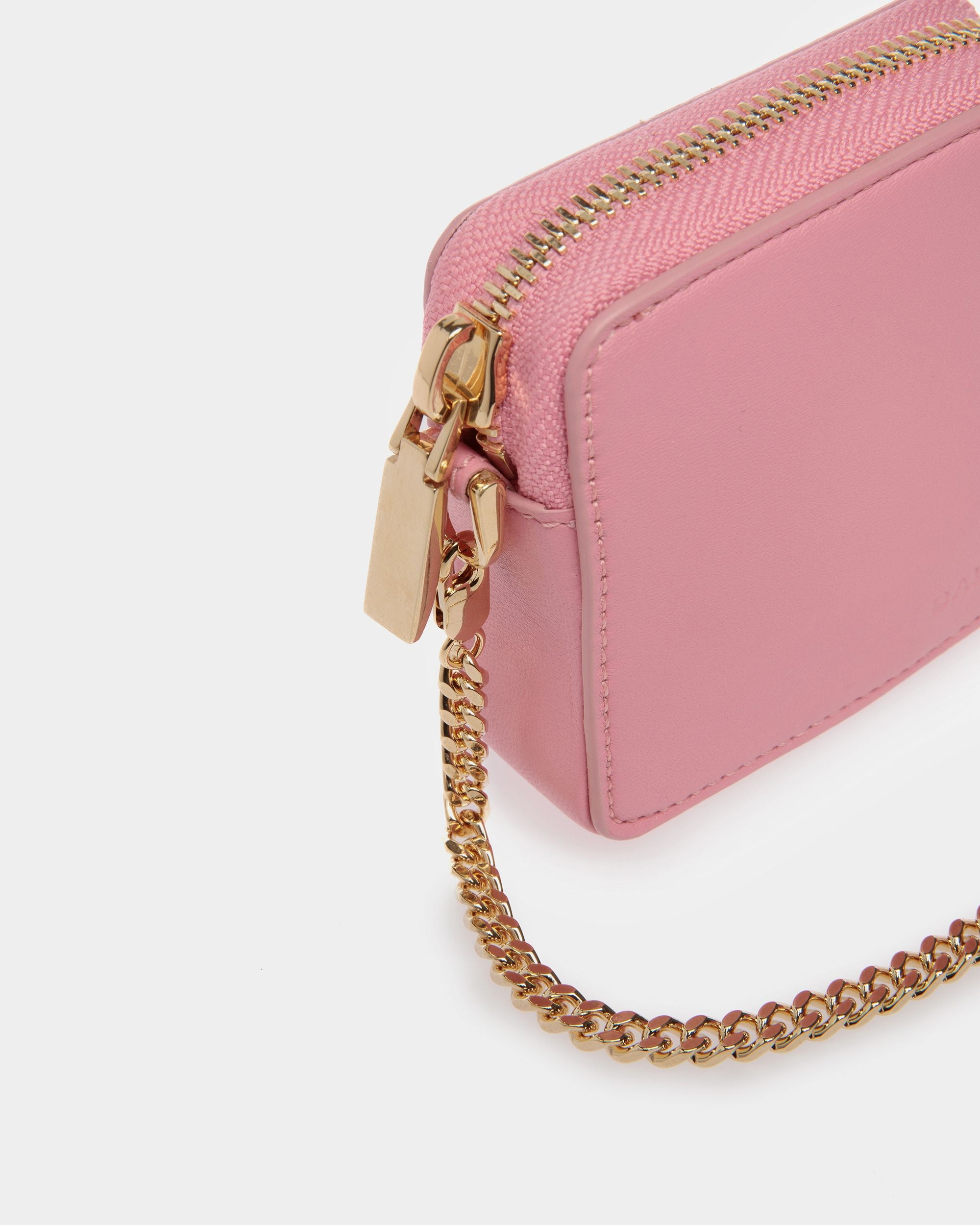 Porte-monnaie À Glissière Block En Cuir - Femme - Bally - 03
