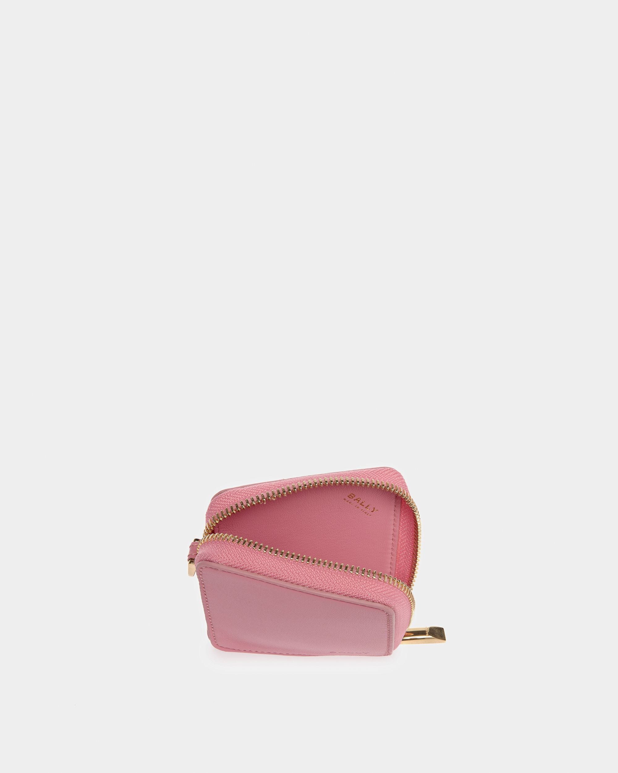Porte-monnaie À Glissière Block En Cuir - Femme - Bally - 04
