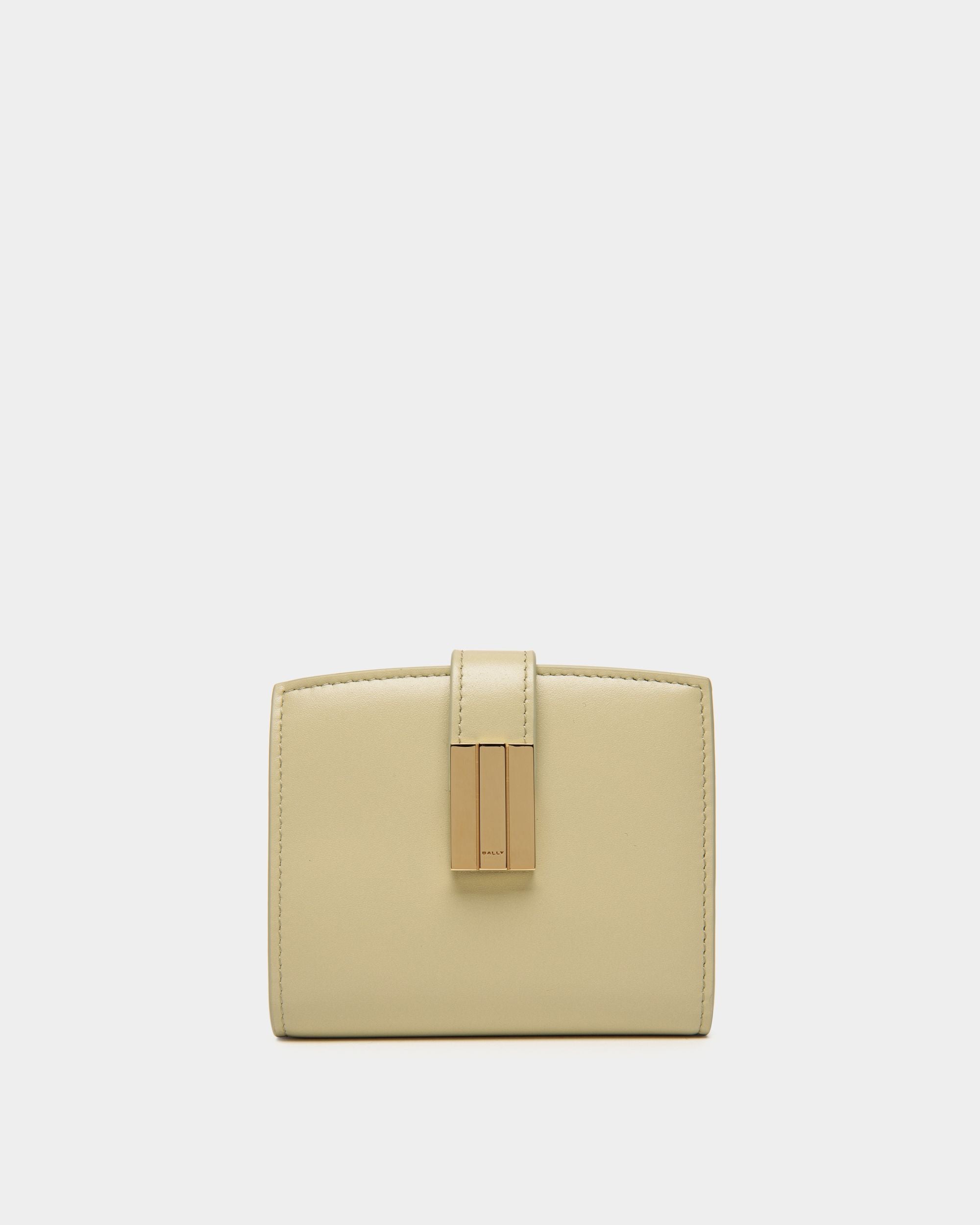 Portefeuille Ollam En Cuir Light Green - Femme - Bally - 01