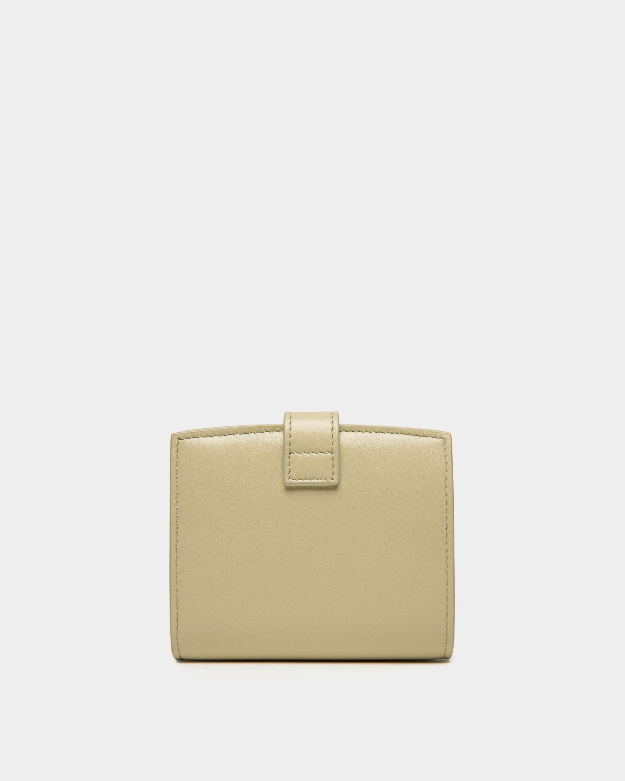 Portefeuille Ollam En Cuir Light Green - Femme - Bally - 02