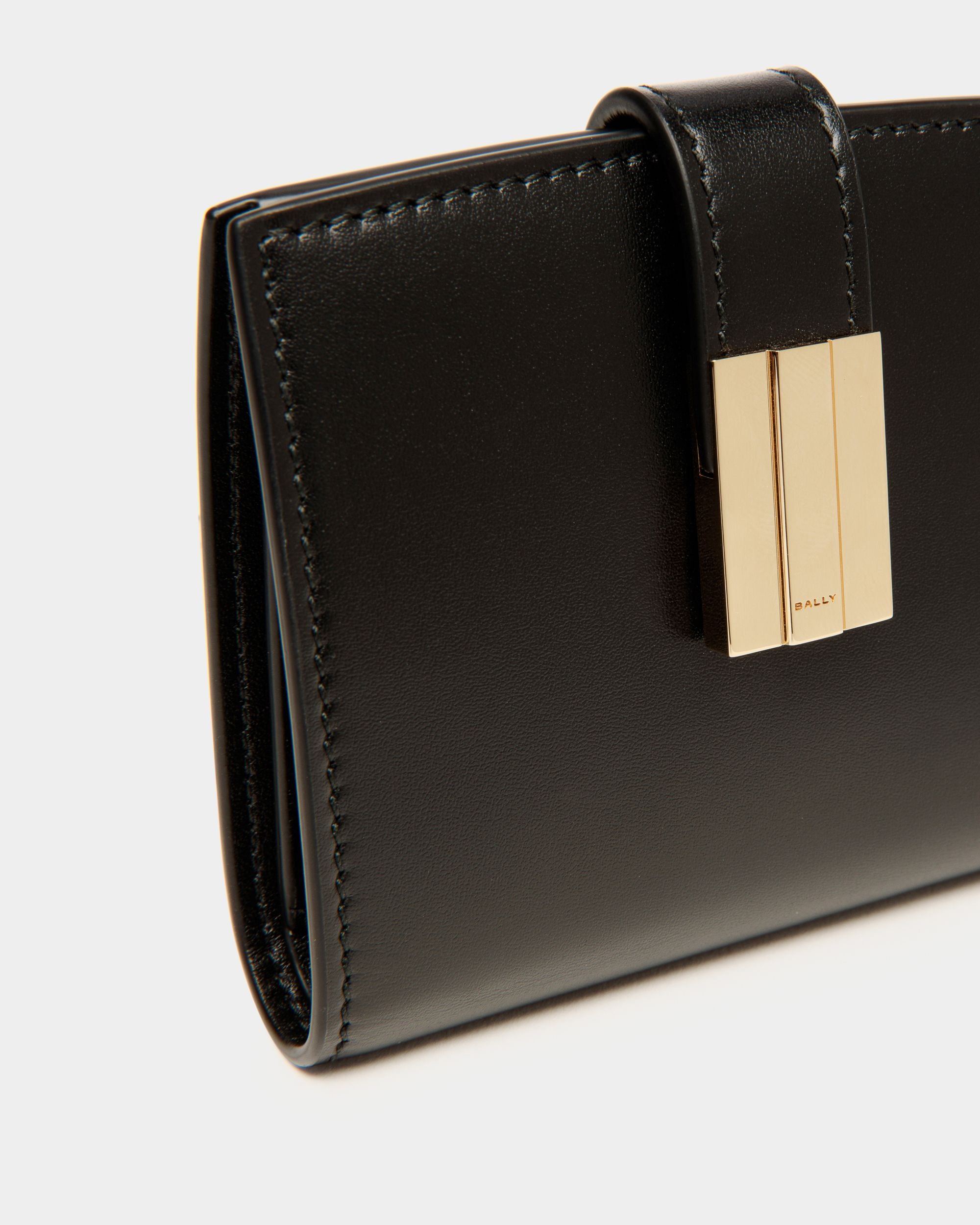 Portefeuille Ollam En Cuir Noir - Femme - Bally - 04