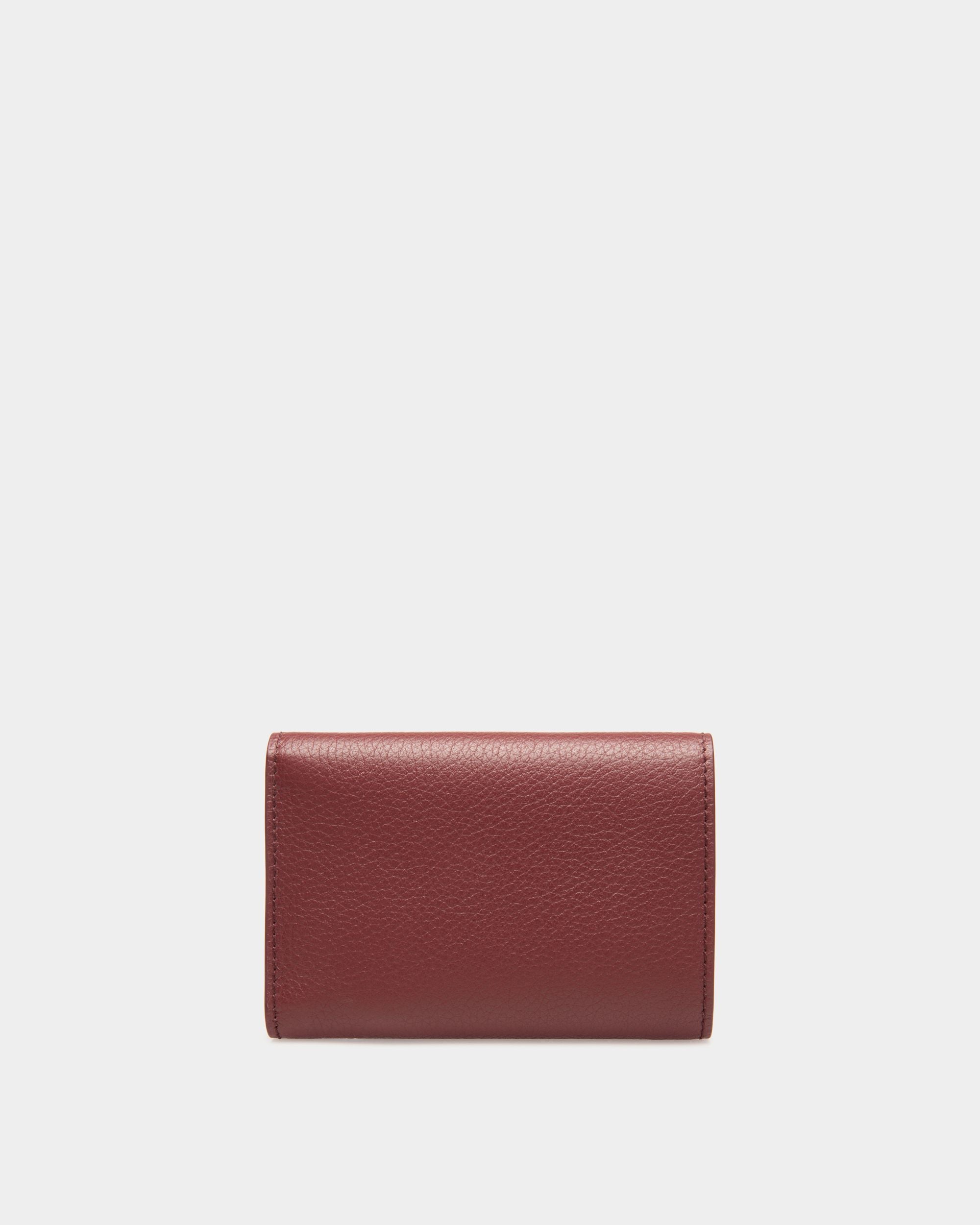 Portefeuille Lock Me En Cuir Grainé Andorra - Femme - Bally - 02