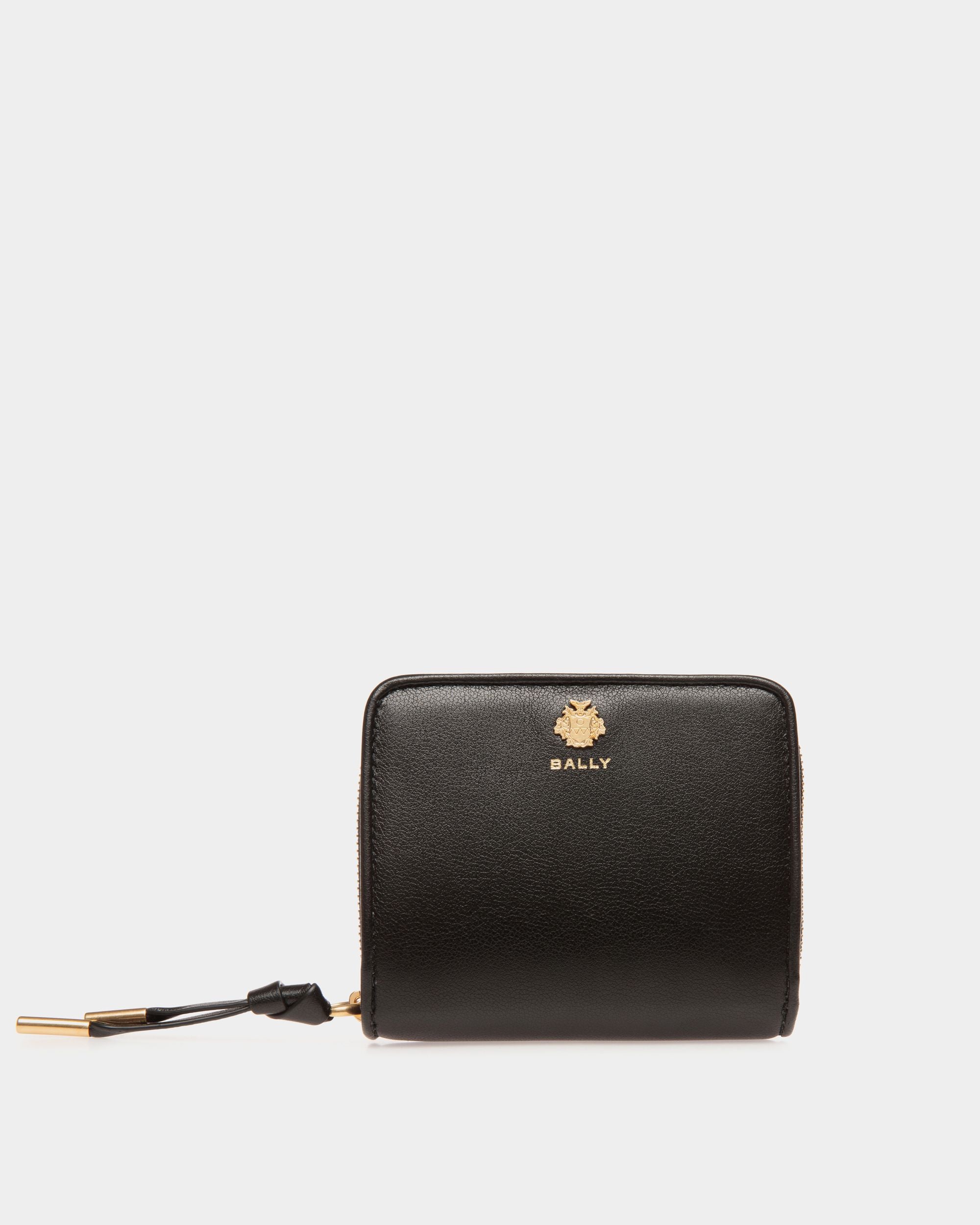 Portefeuille Bally Essential En Cuir Noir - Femme - Bally - 01
