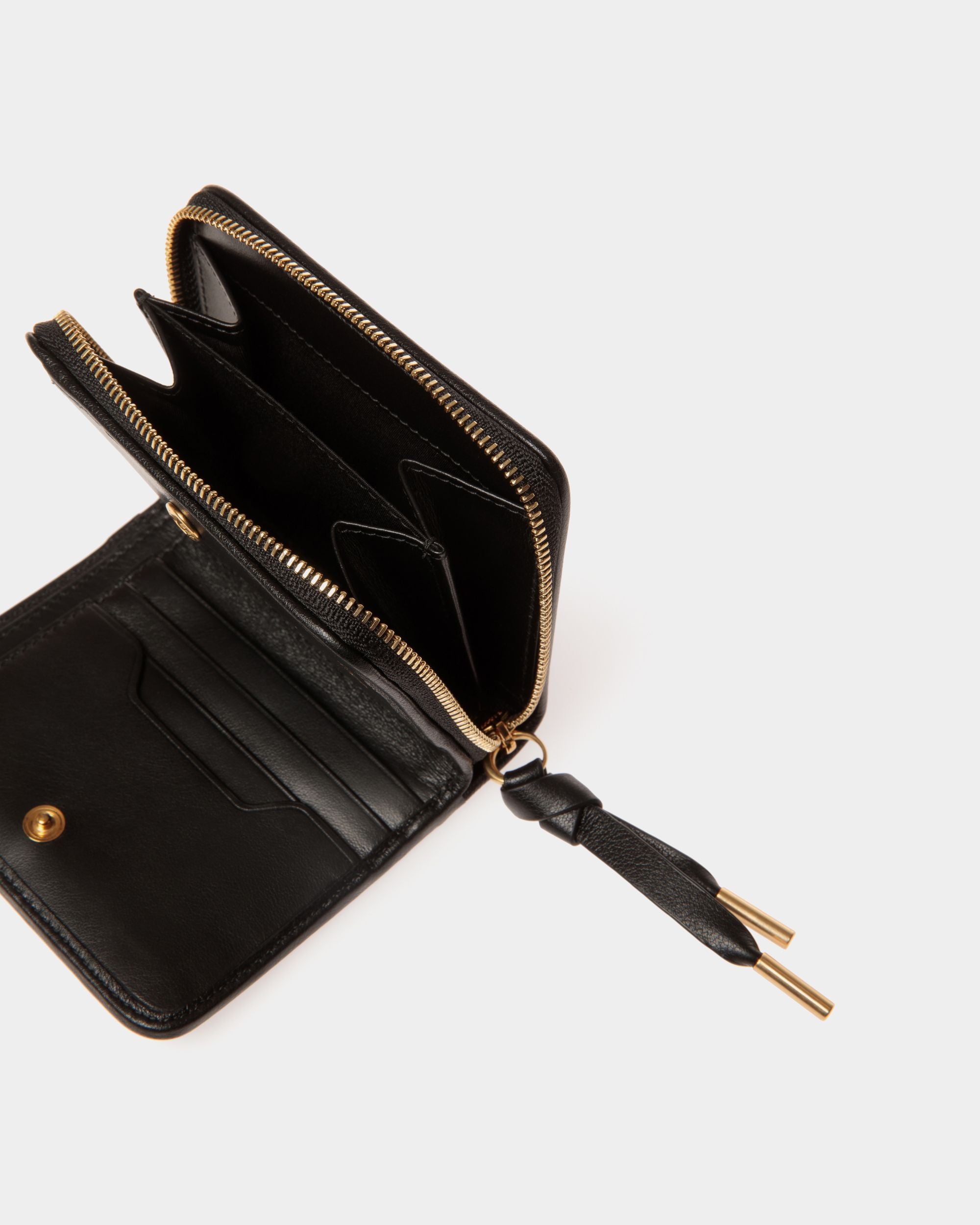 Portefeuille Bally Essential En Cuir Noir - Femme - Bally - 04