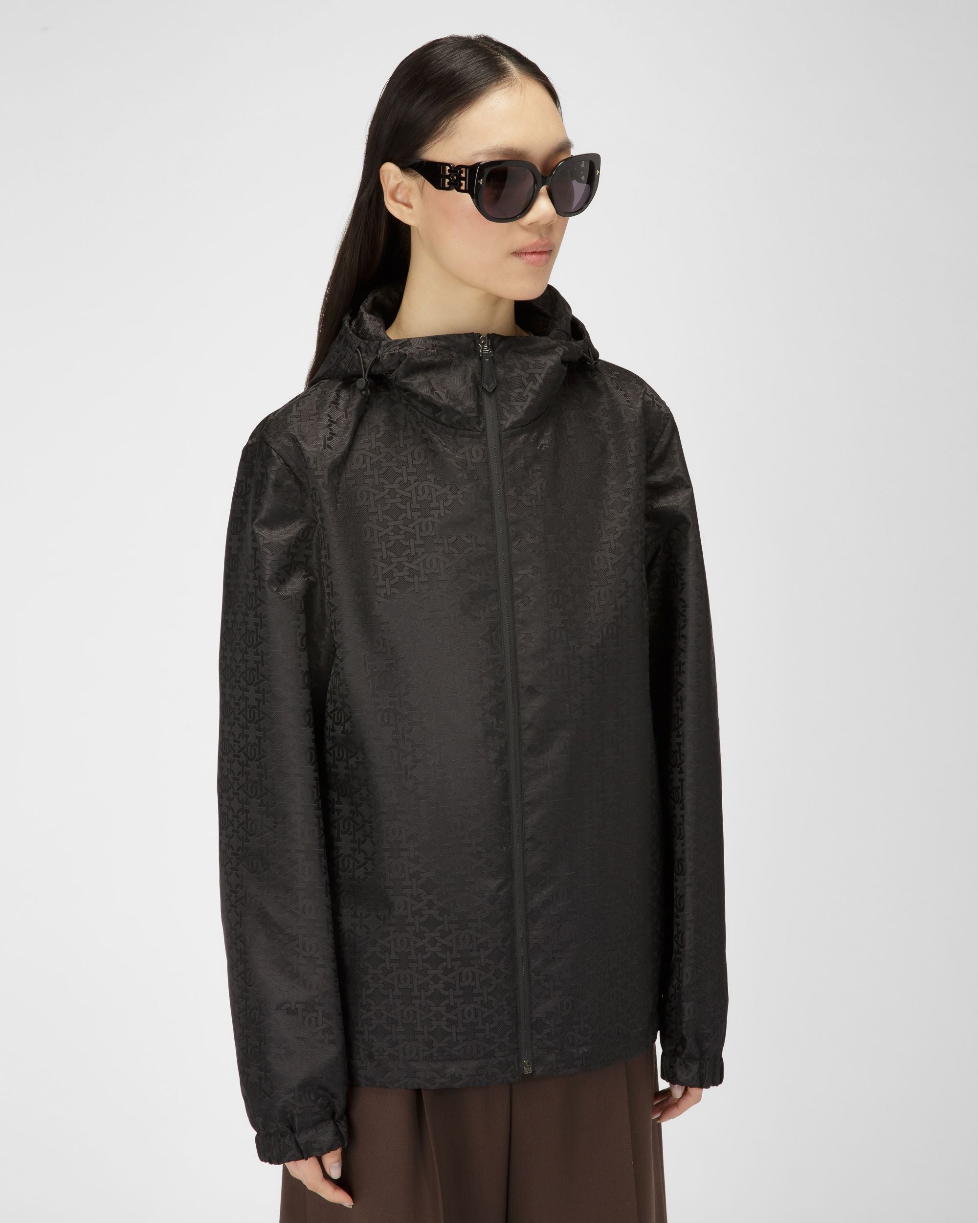 Veste En Nylon Noir - Femme - Bally - 01