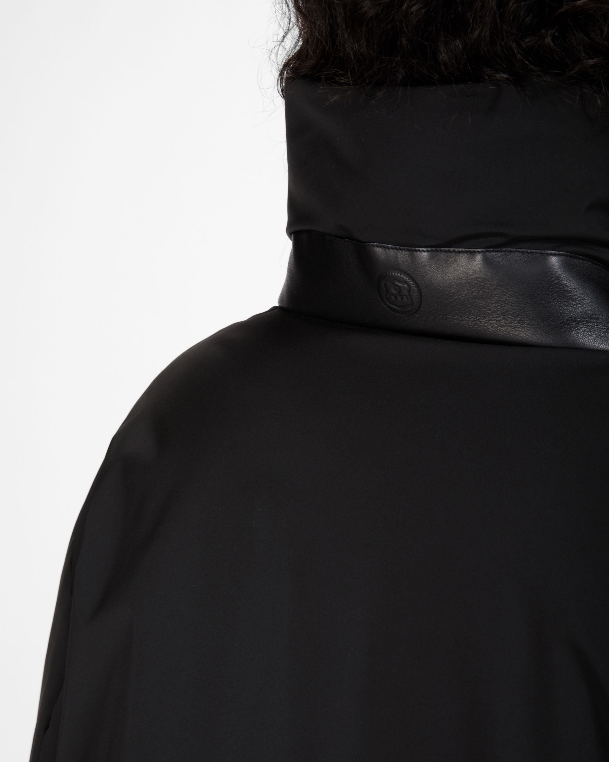 Manteau Noir En Polyester - Femme - Bally - 06