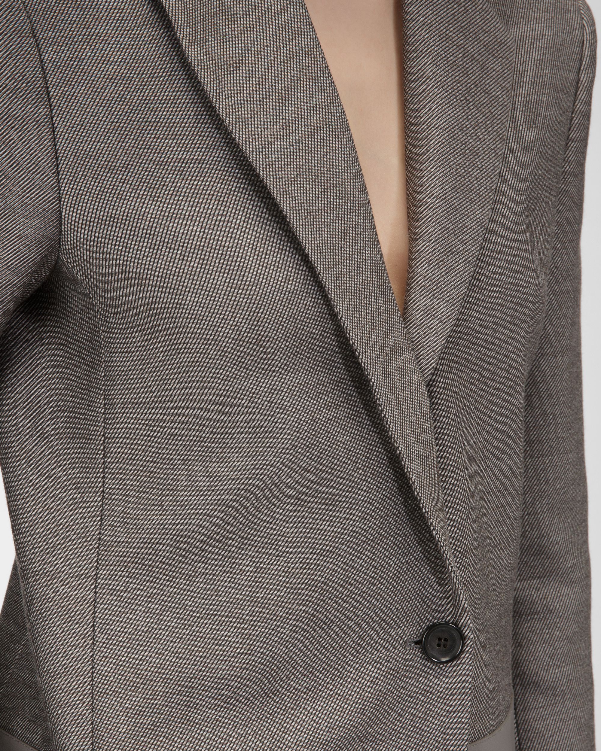 Veste En Laine Grise - Femme - Bally - 02
