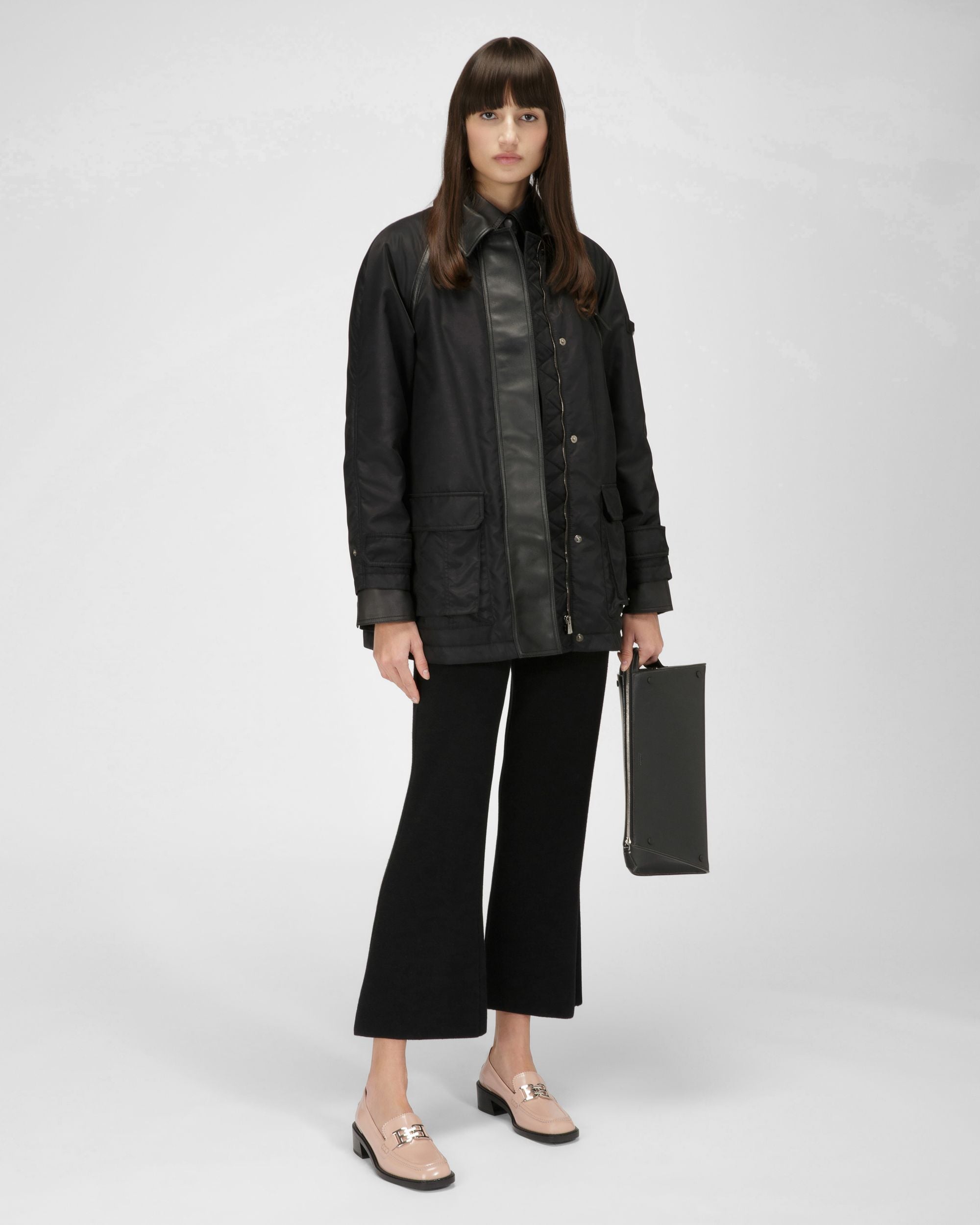 Ellyane Mocassins En Cuir Rose - Femme - Bally - 02