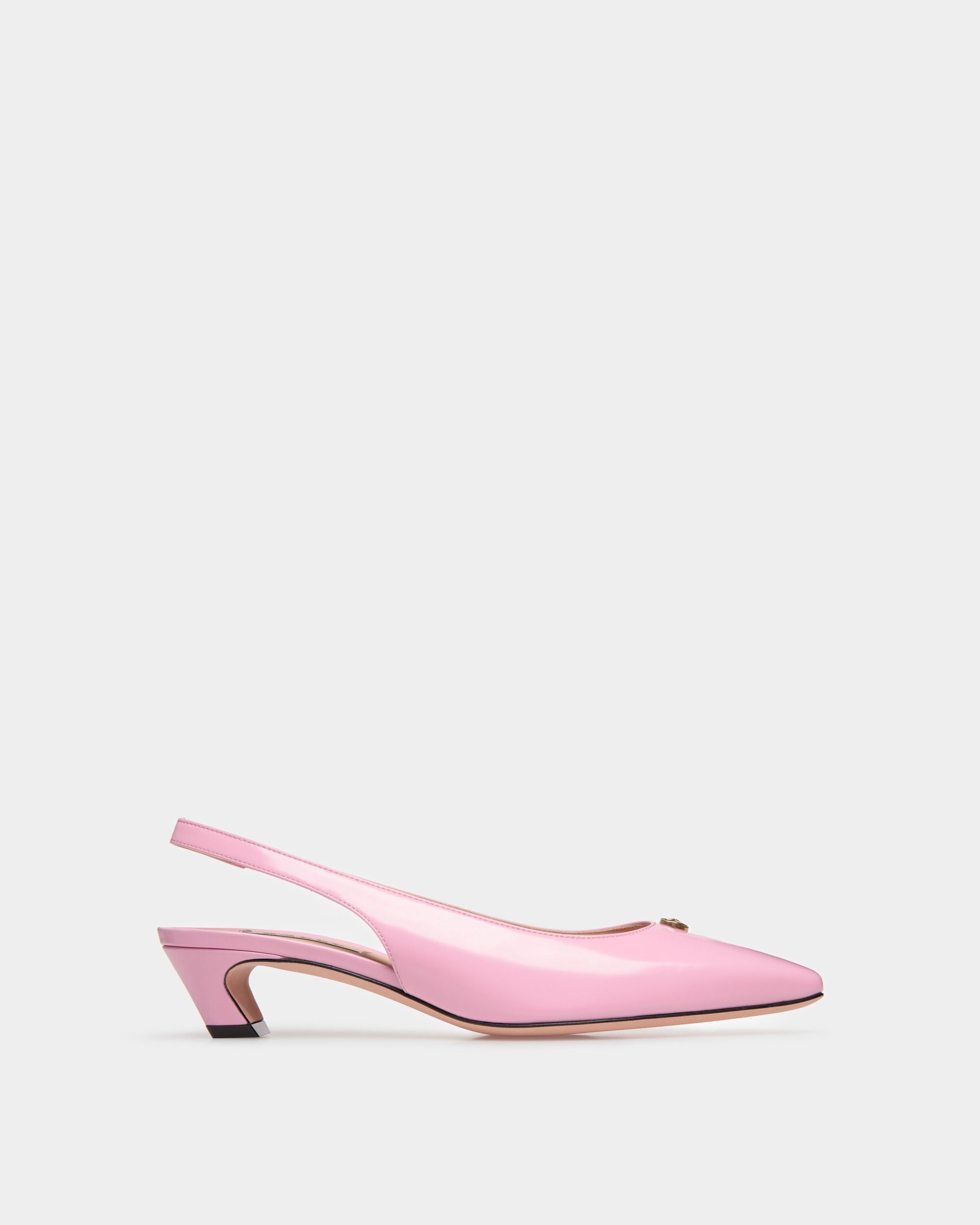 Escarpin Slingback Sylt Pour Femme En Cuir Rose - Femme - Bally - 01