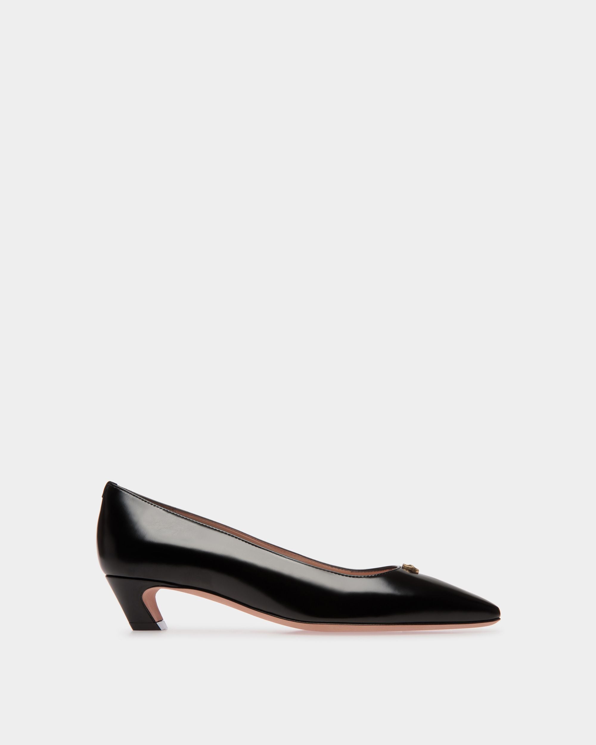 Escarpin Sylt En Cuir Noir - Femme - Bally - 01