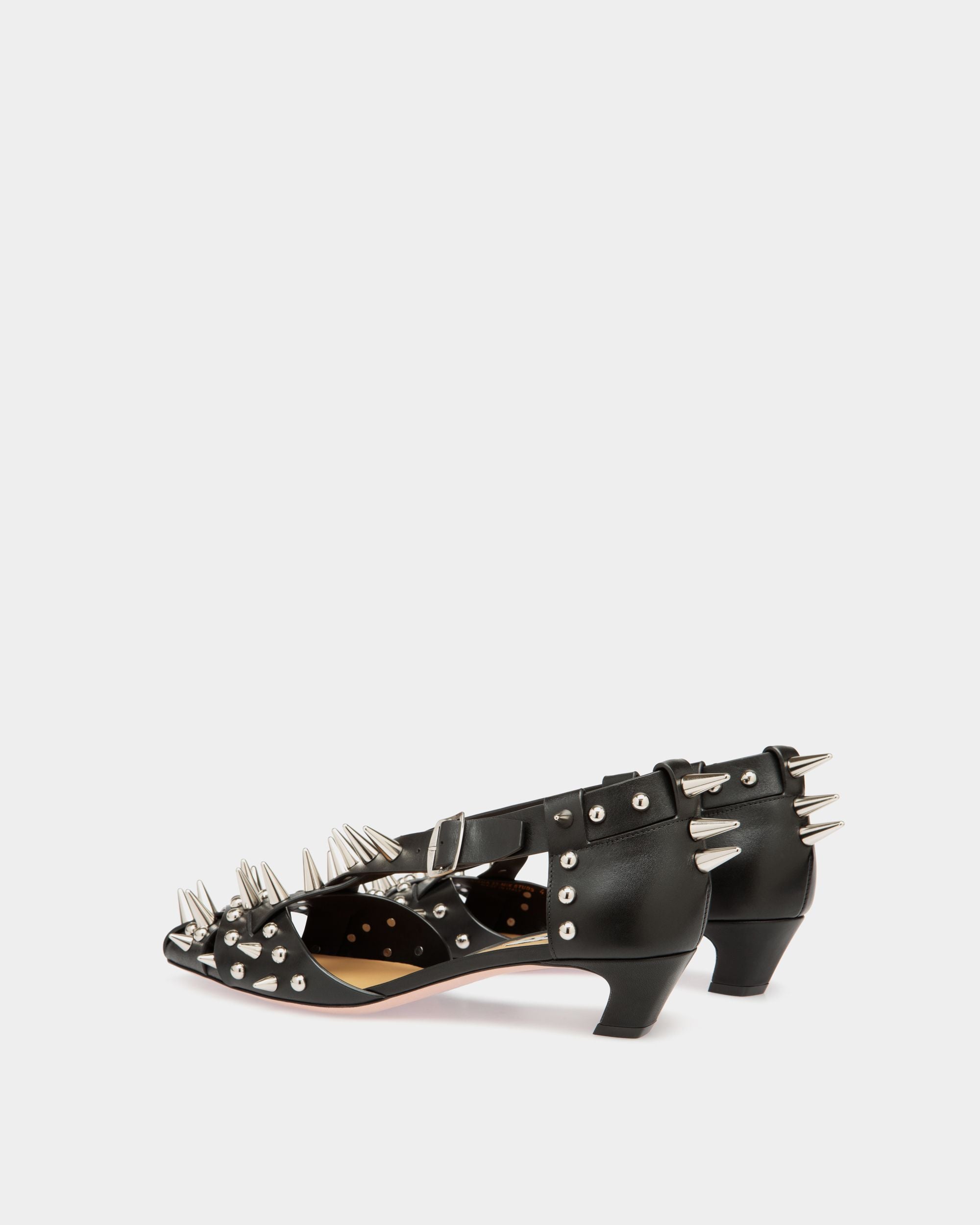 Escarpin Sylt En Cuir Noir - Femme - Bally - 03