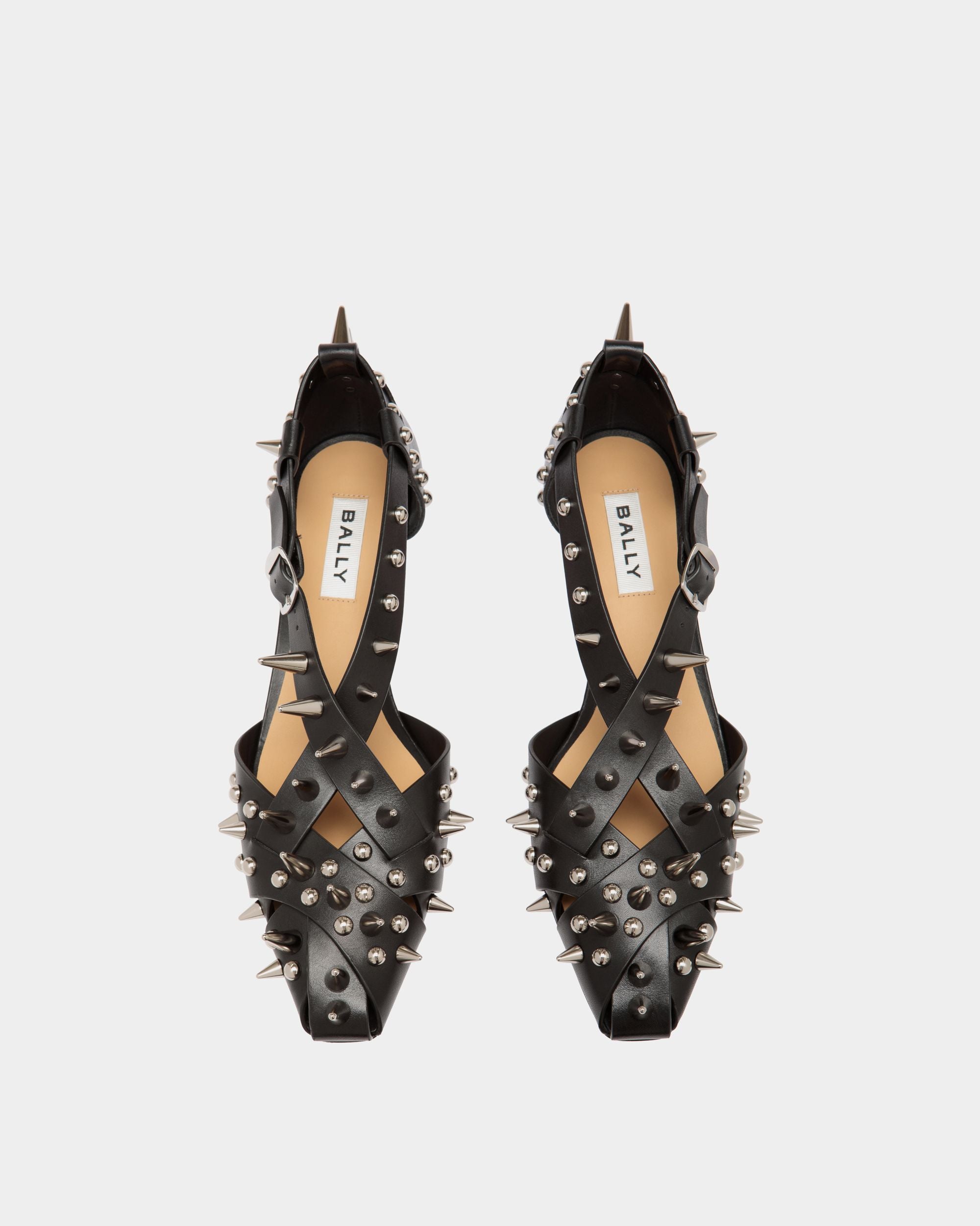 Escarpin Sylt En Cuir Noir - Femme - Bally - 04
