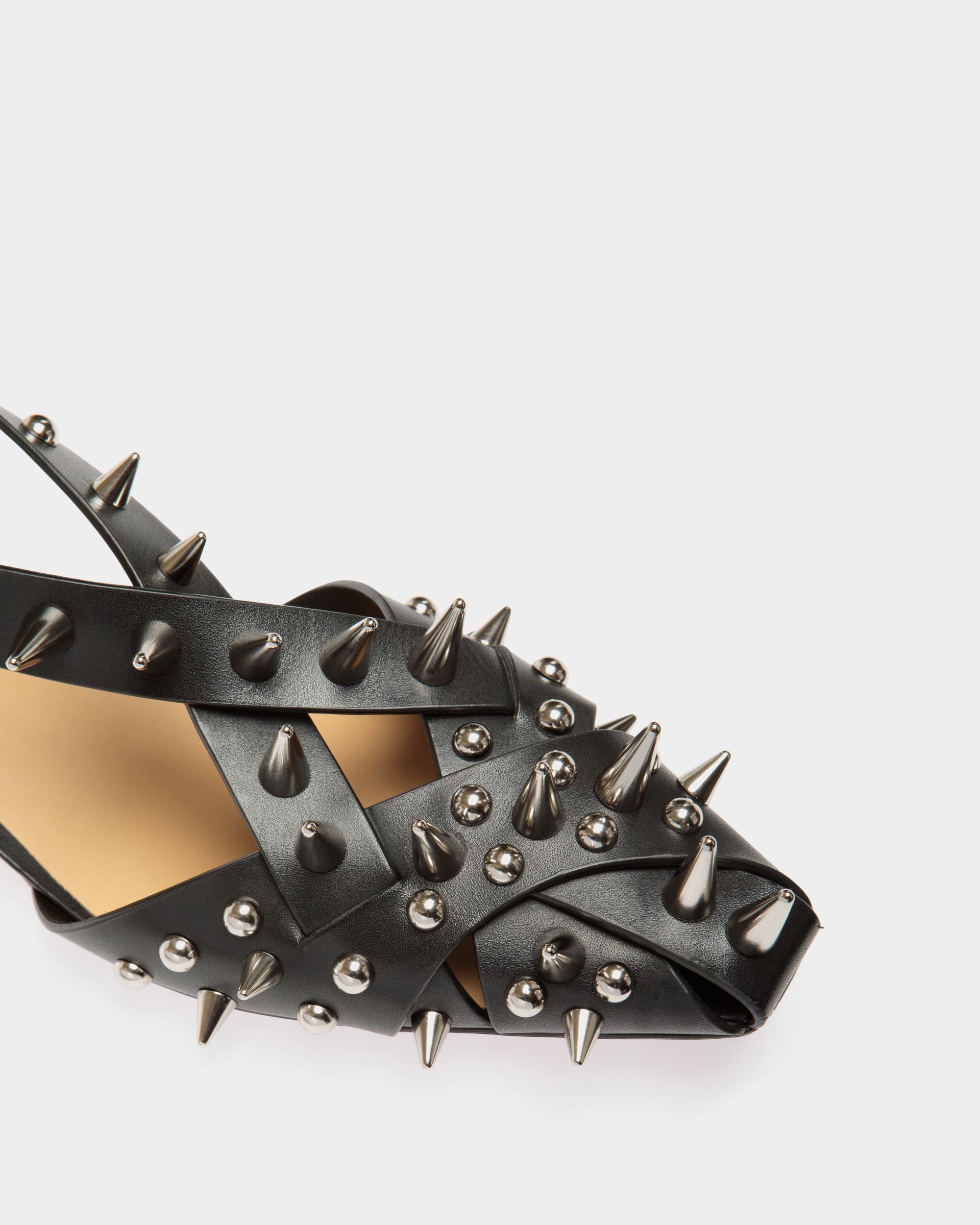 Escarpin Sylt En Cuir Noir - Femme - Bally - 05