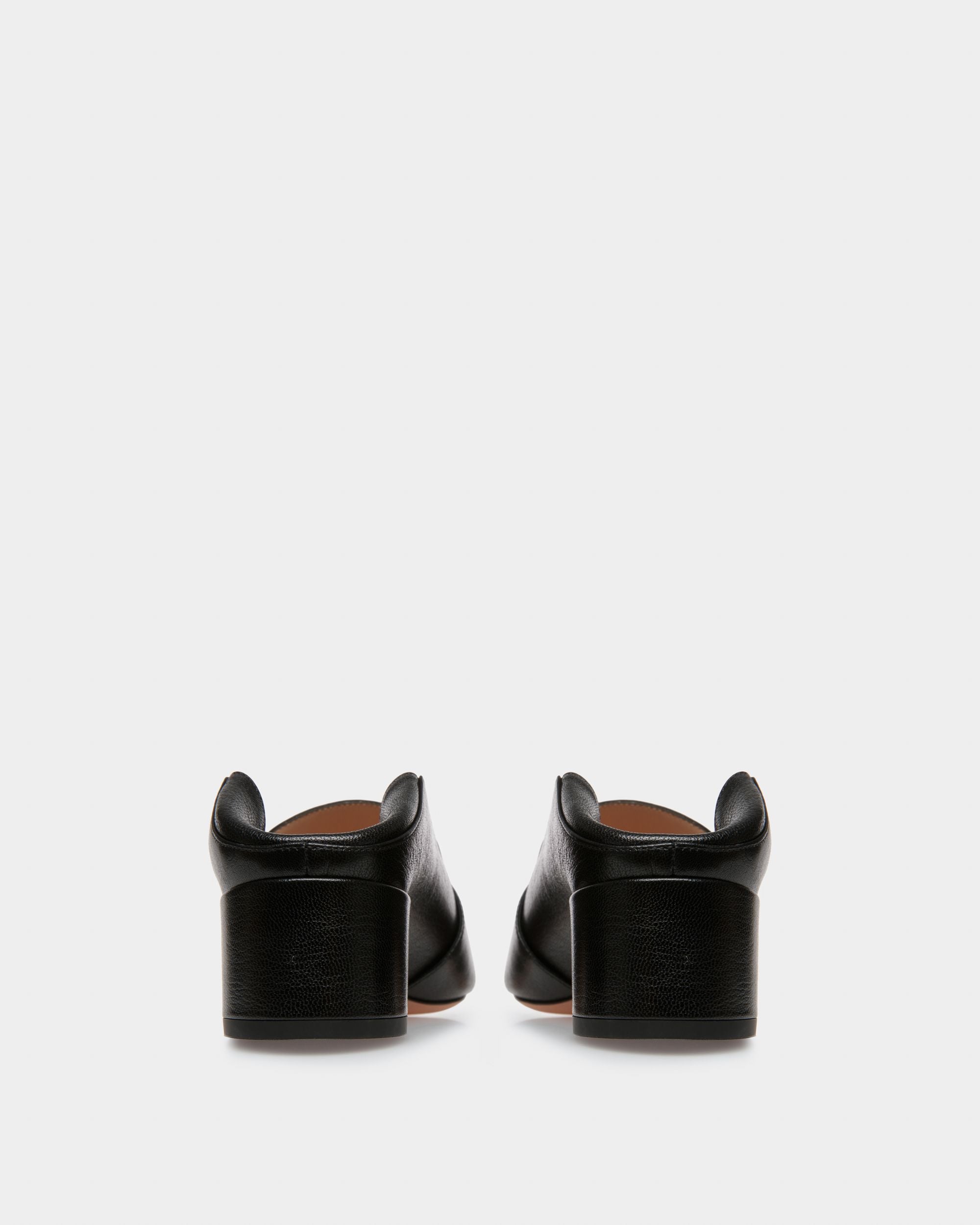 Janelle Escarpin En Cuir Noir - Femme - Bally - 08