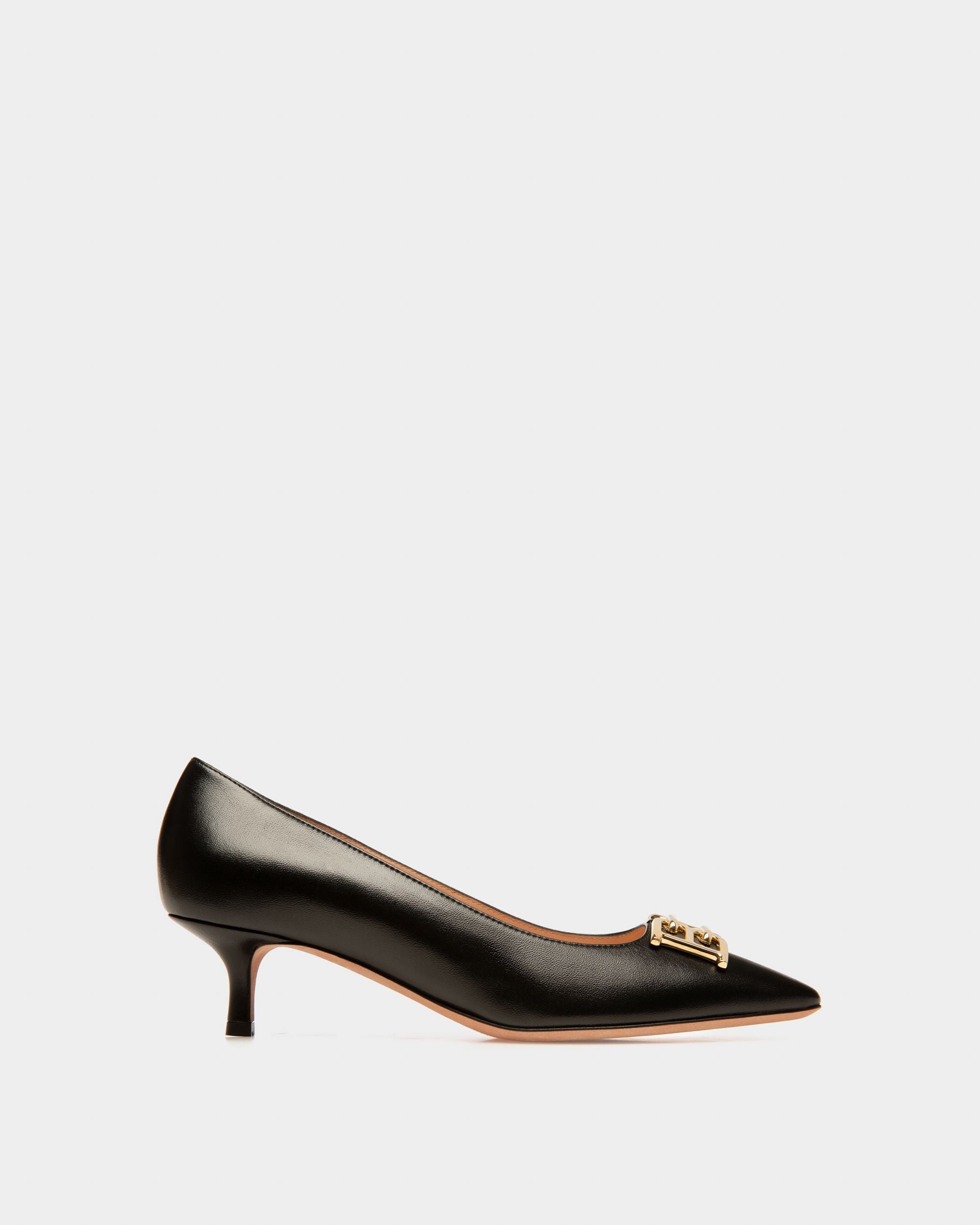 Evanca Escarpins En Cuir Noir - Femme - Bally - 01