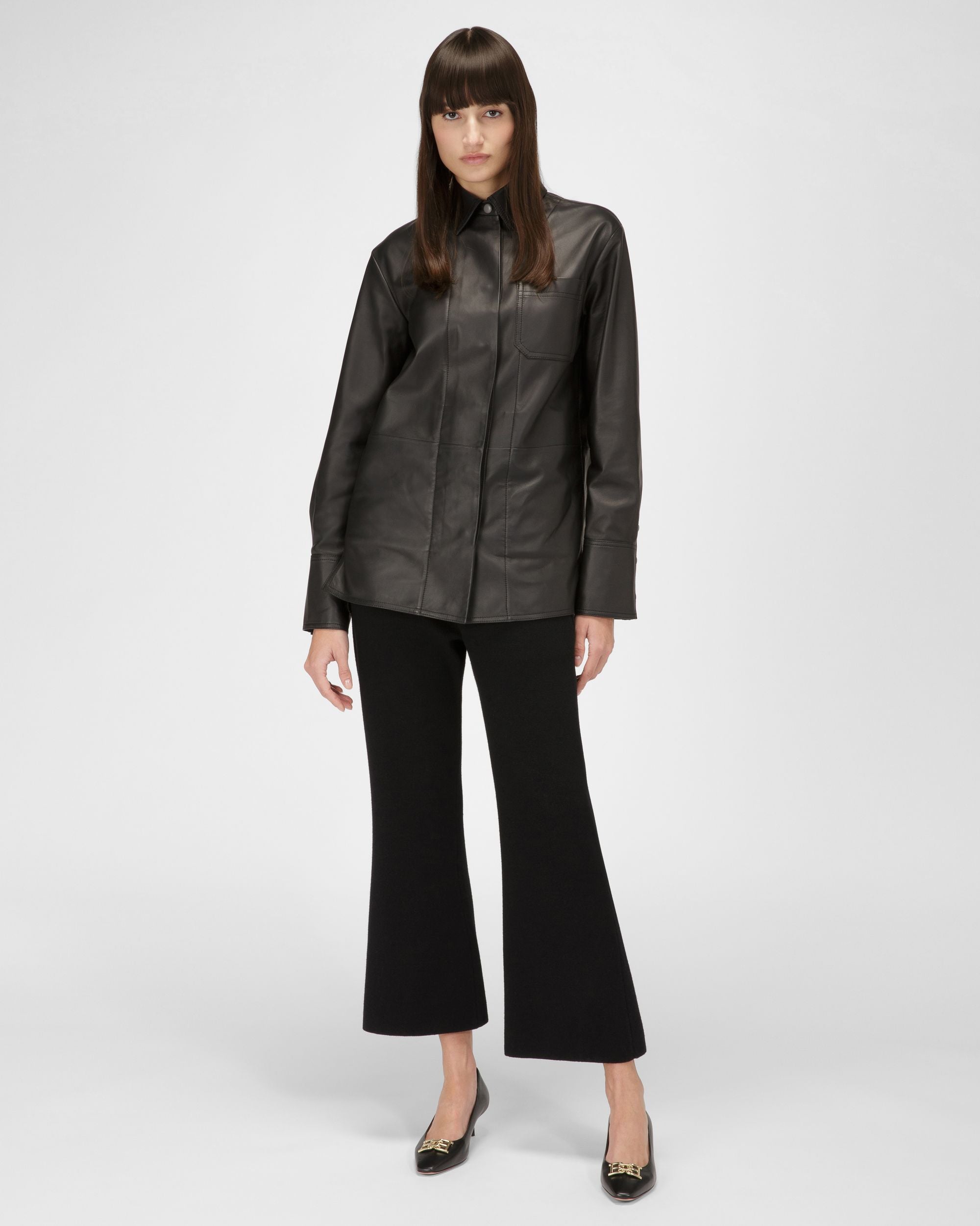 Evanca Escarpins En Cuir Noir - Femme - Bally - 03