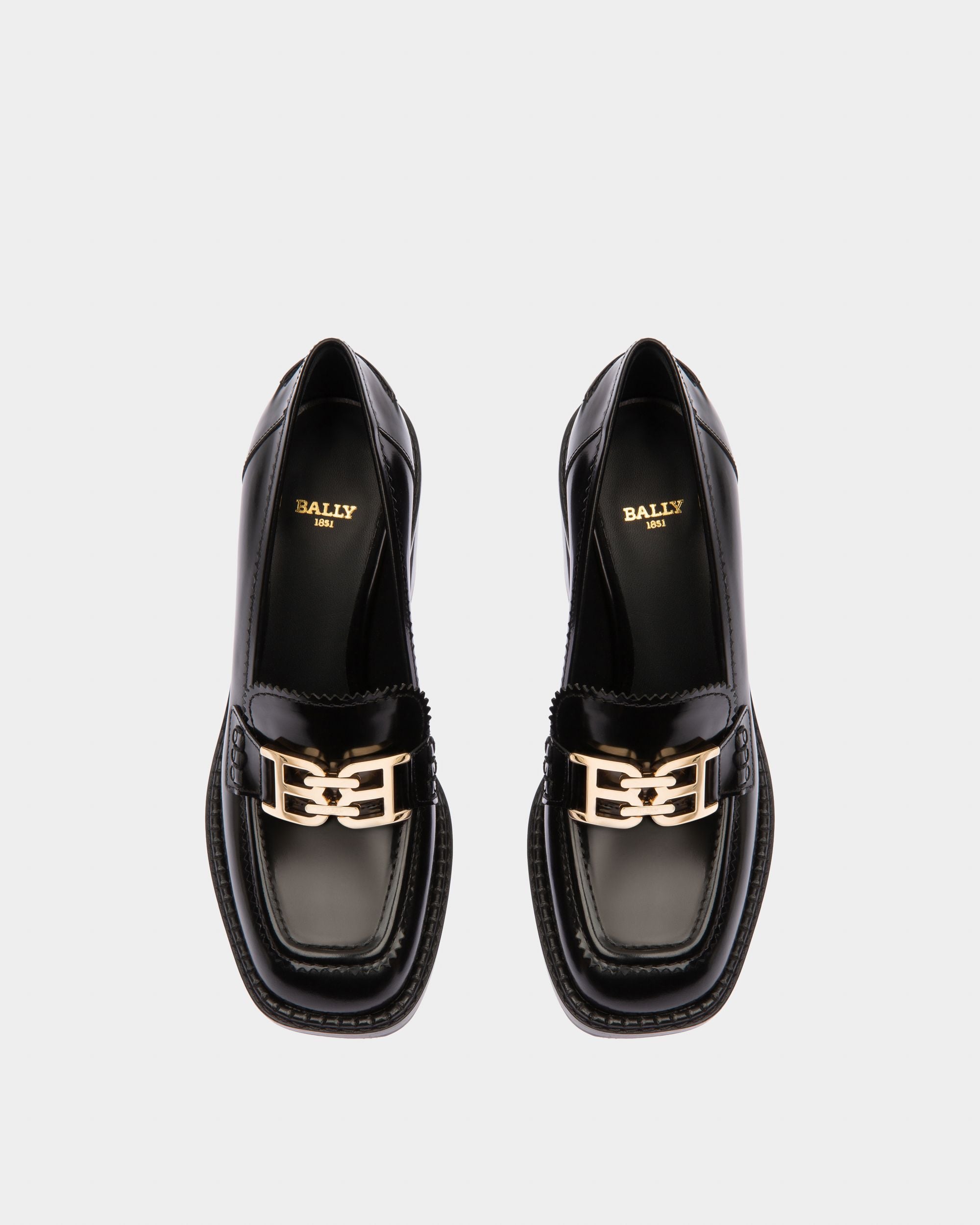 Ellyane Escarpins En Cuir Noir - Femme - Bally - 03