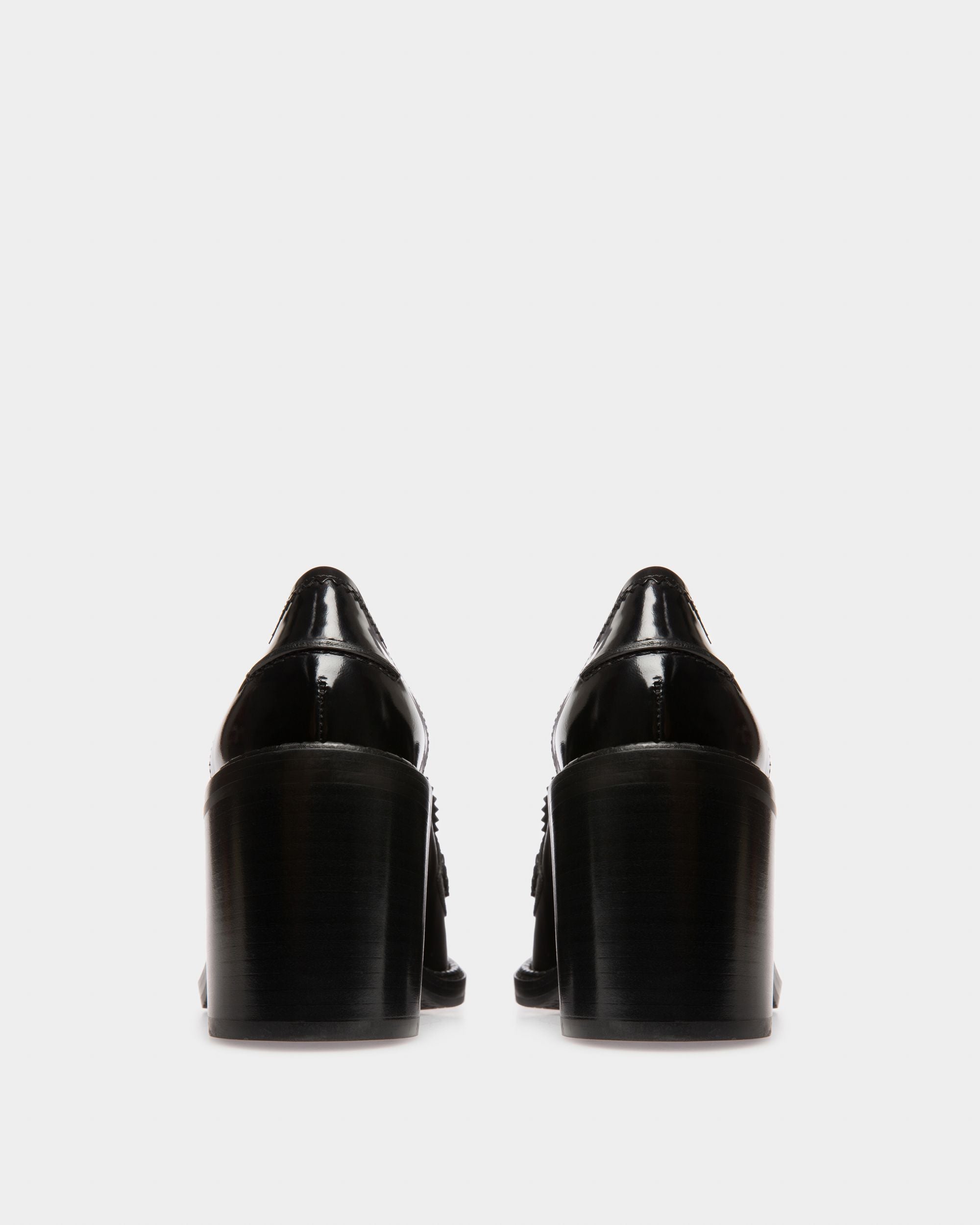 Ellyane Escarpins En Cuir Noir - Femme - Bally - 04