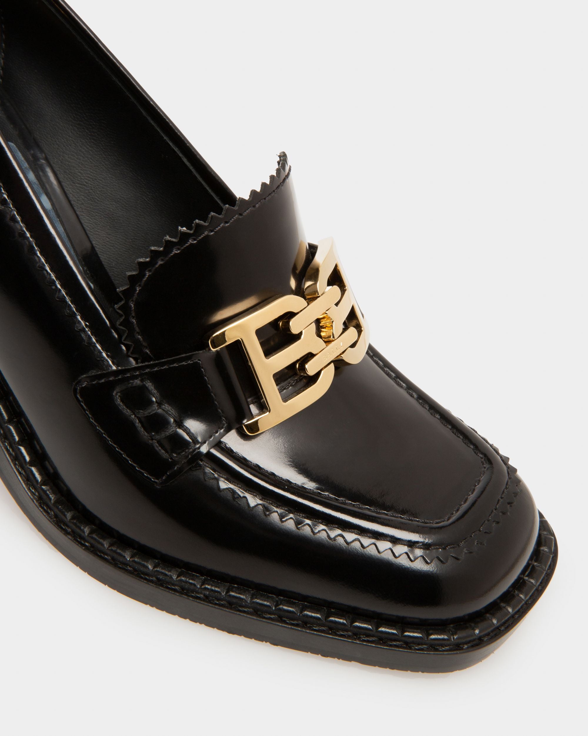 Ellyane Escarpins En Cuir Noir - Femme - Bally - 05