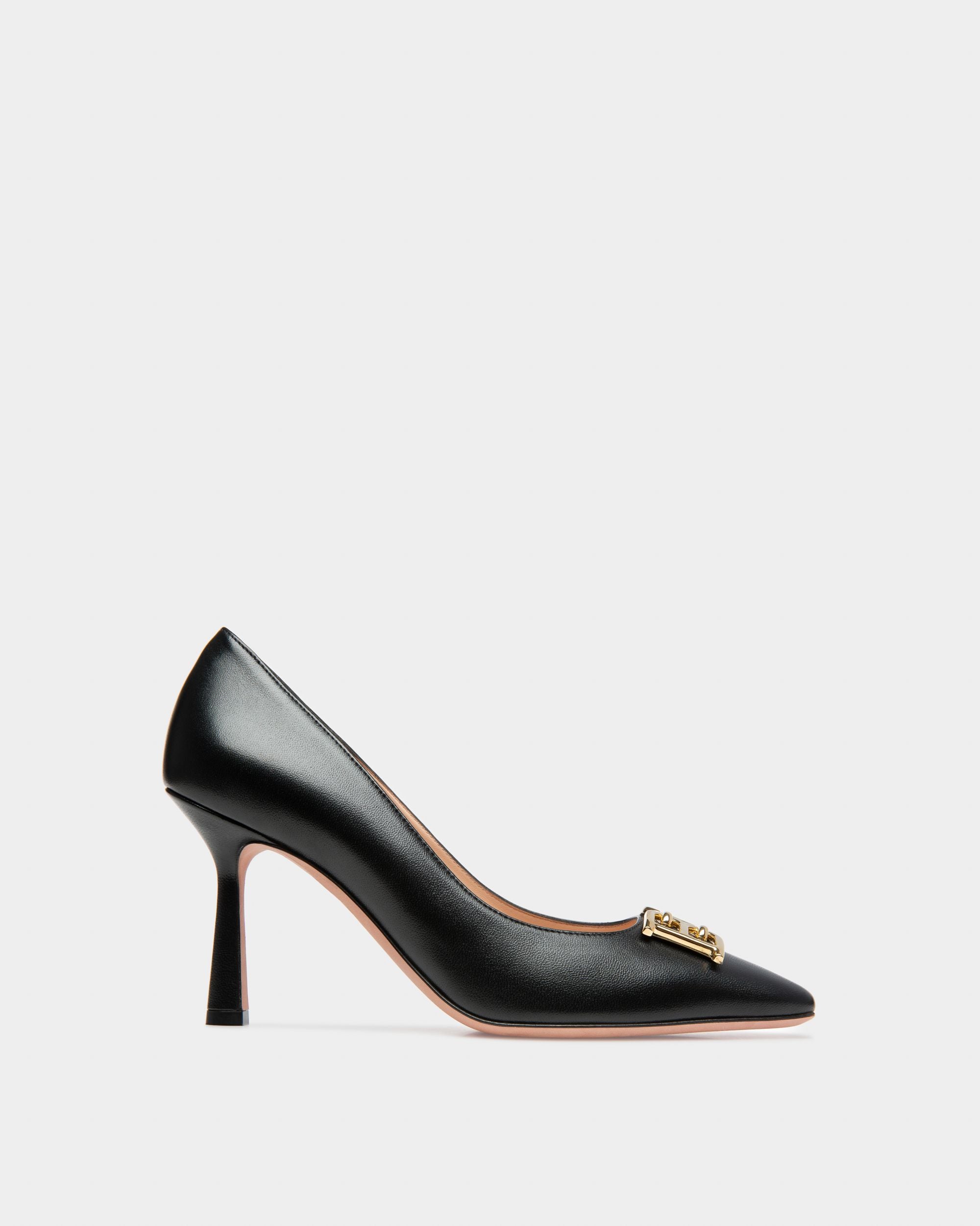 Evanca Escarpins En Cuir Noir - Femme - Bally - 01