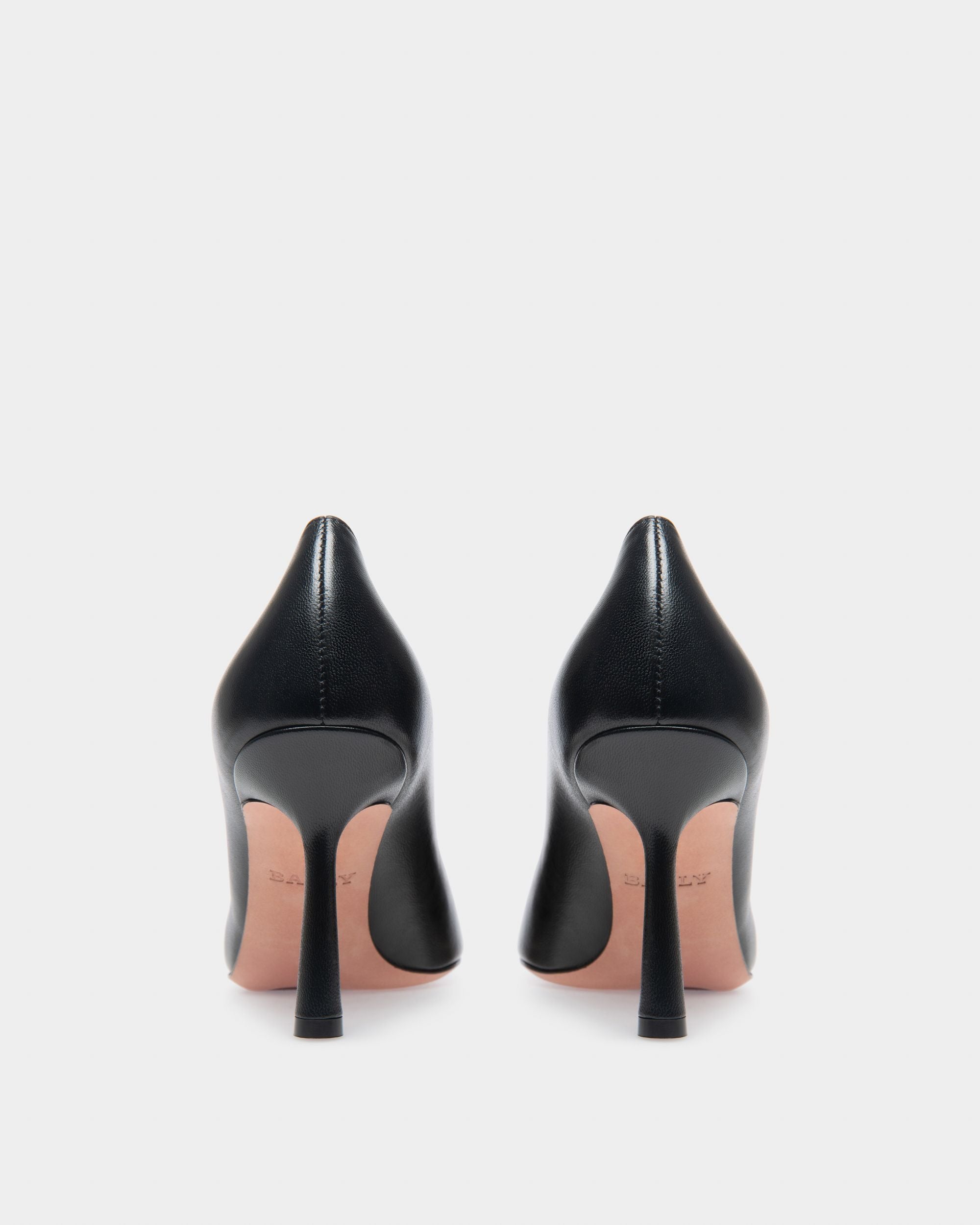 Evanca Escarpins En Cuir Noir - Femme - Bally - 04