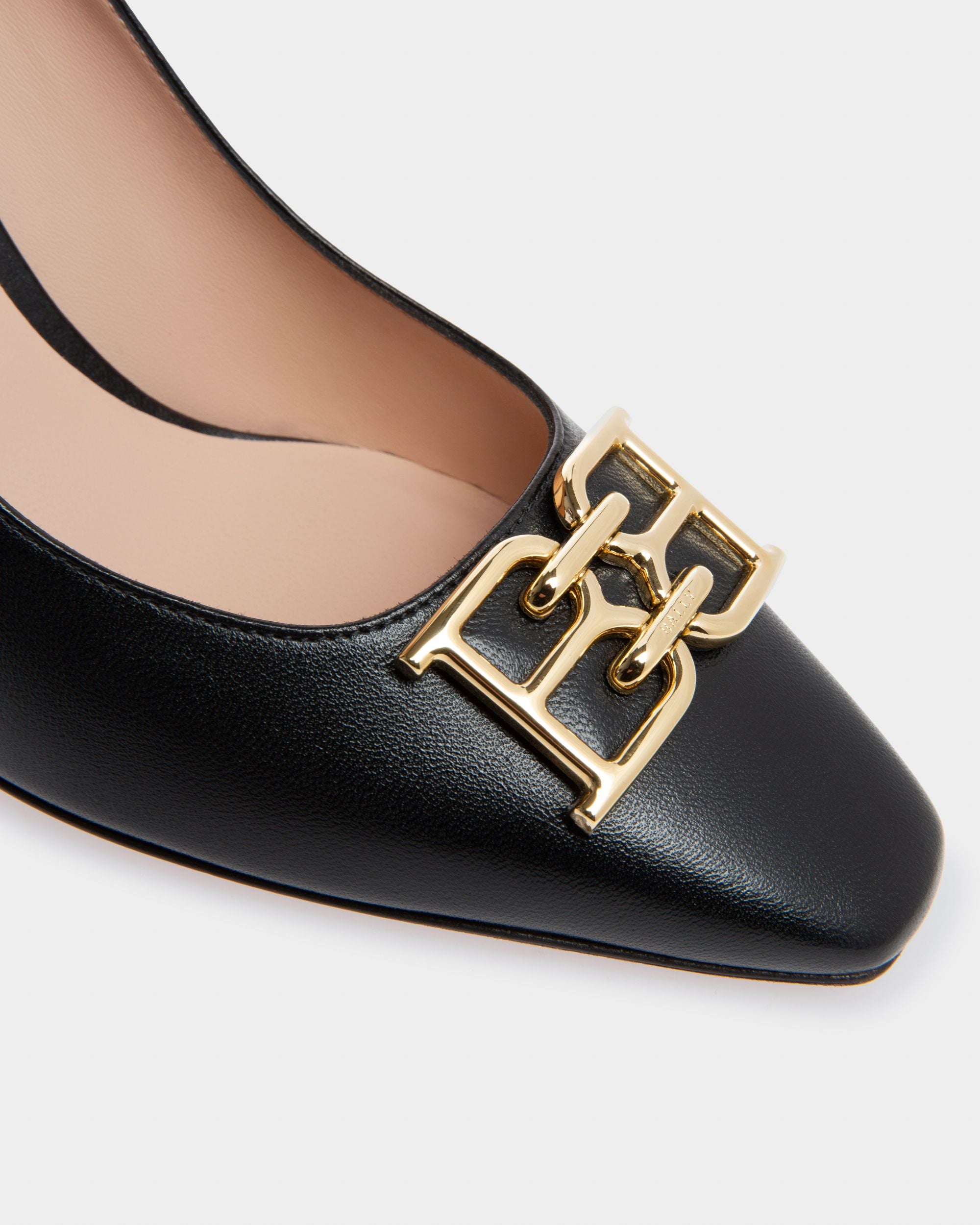 Evanca Escarpins En Cuir Noir - Femme - Bally - 05
