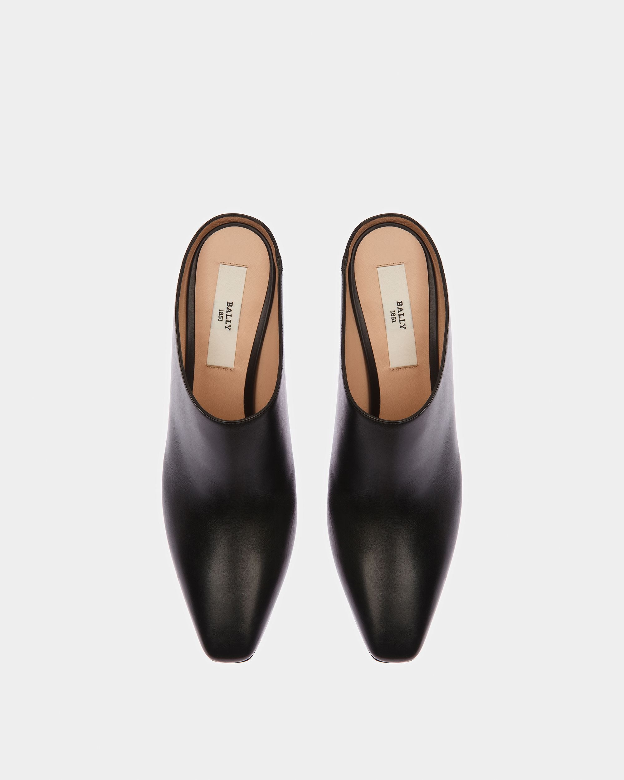 Nadine Escarpins En Cuir Noir - Femme - Bally - 02