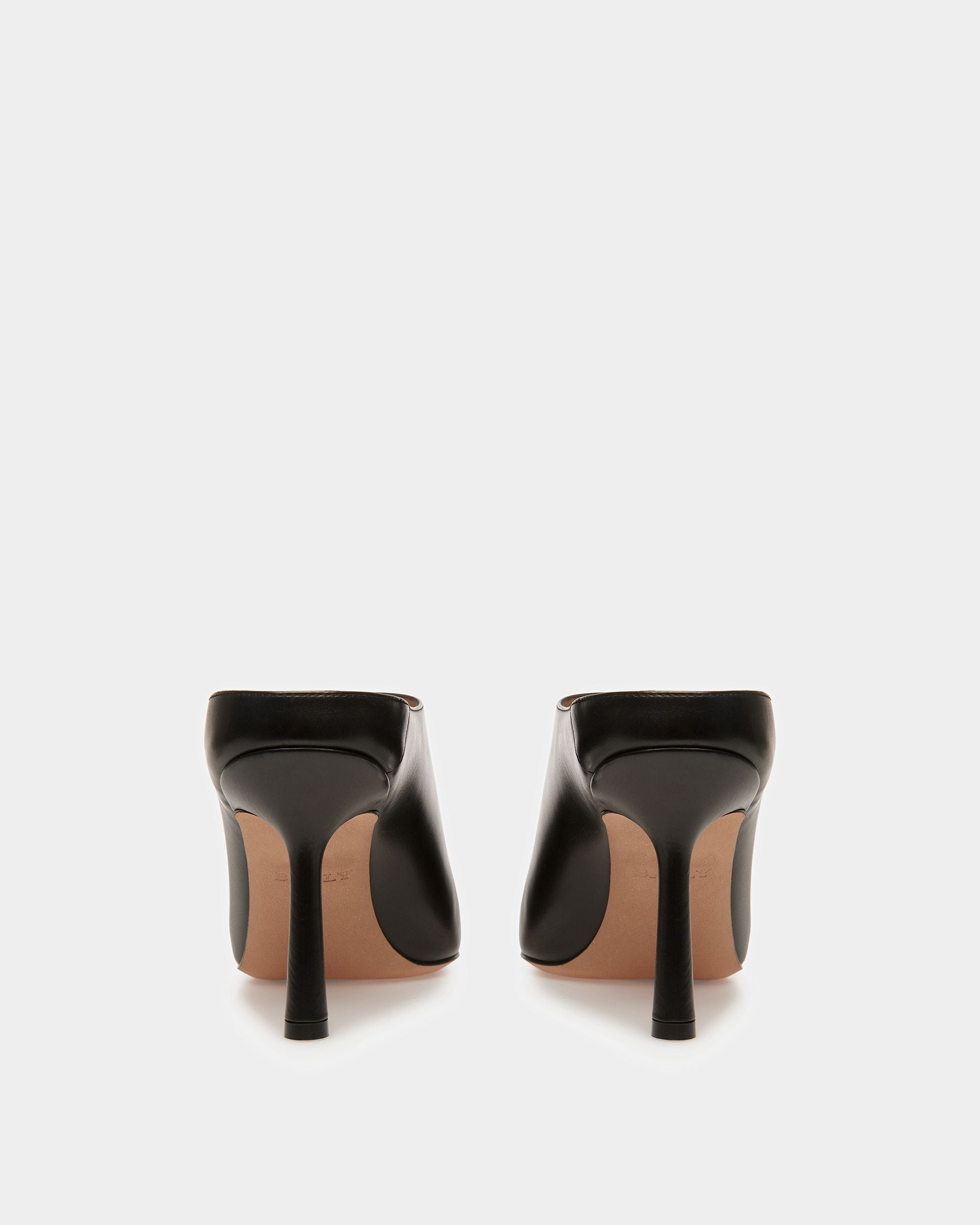 Nadine Escarpins En Cuir Noir - Femme - Bally - 04