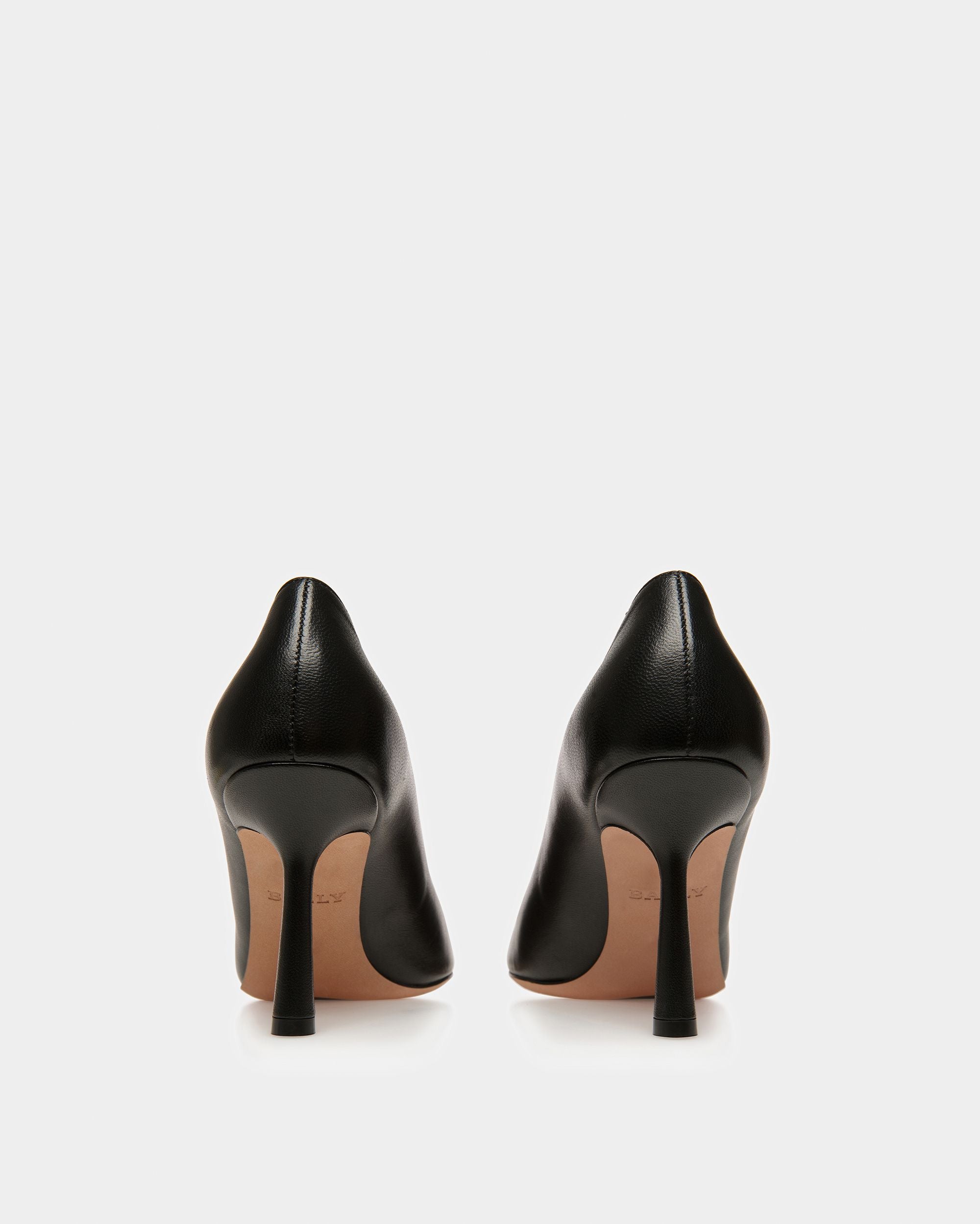 Evanca Escarpins En Cuir Noir - Femme - Bally - 03