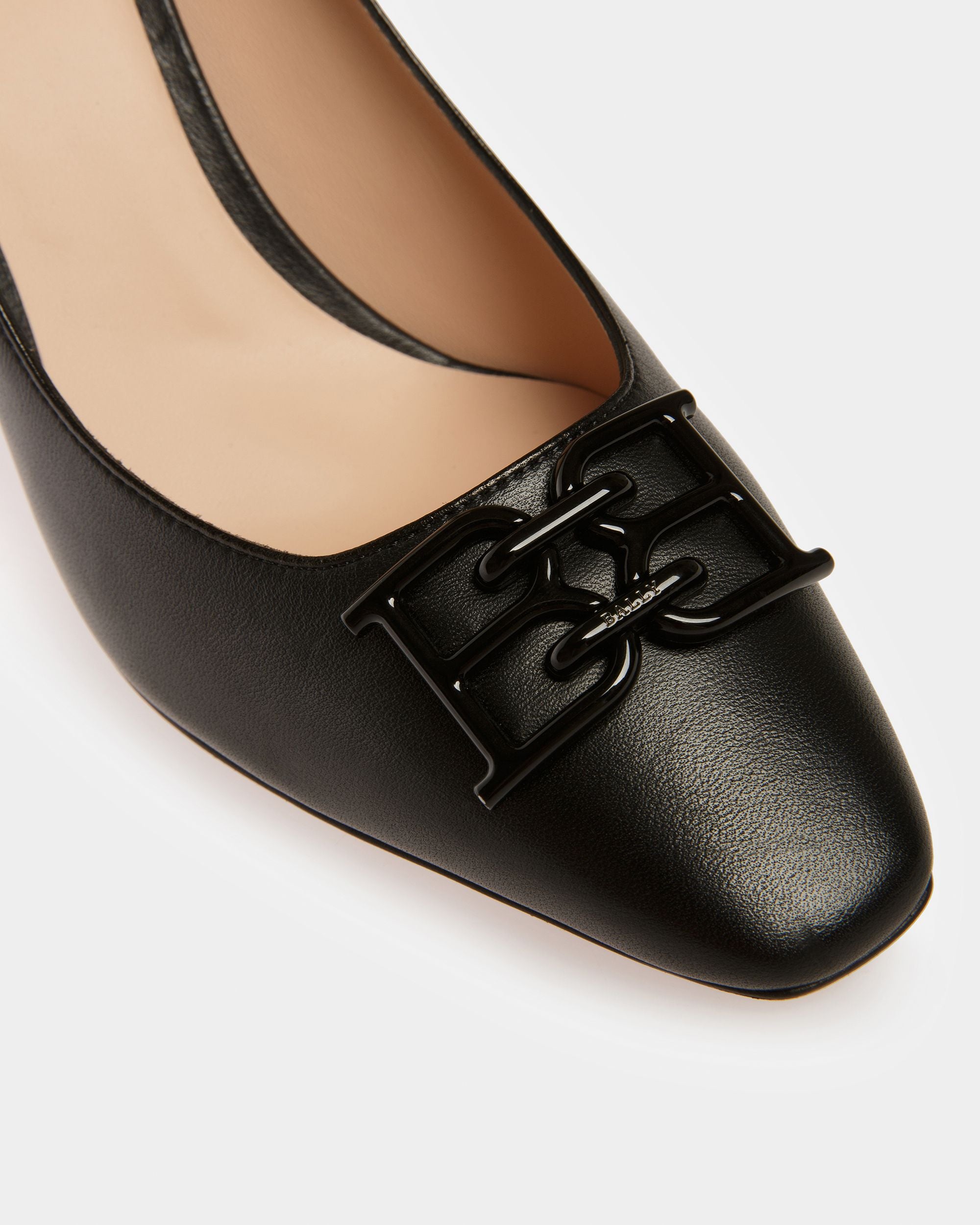 Evanca Escarpins En Cuir Noir - Femme - Bally - 04