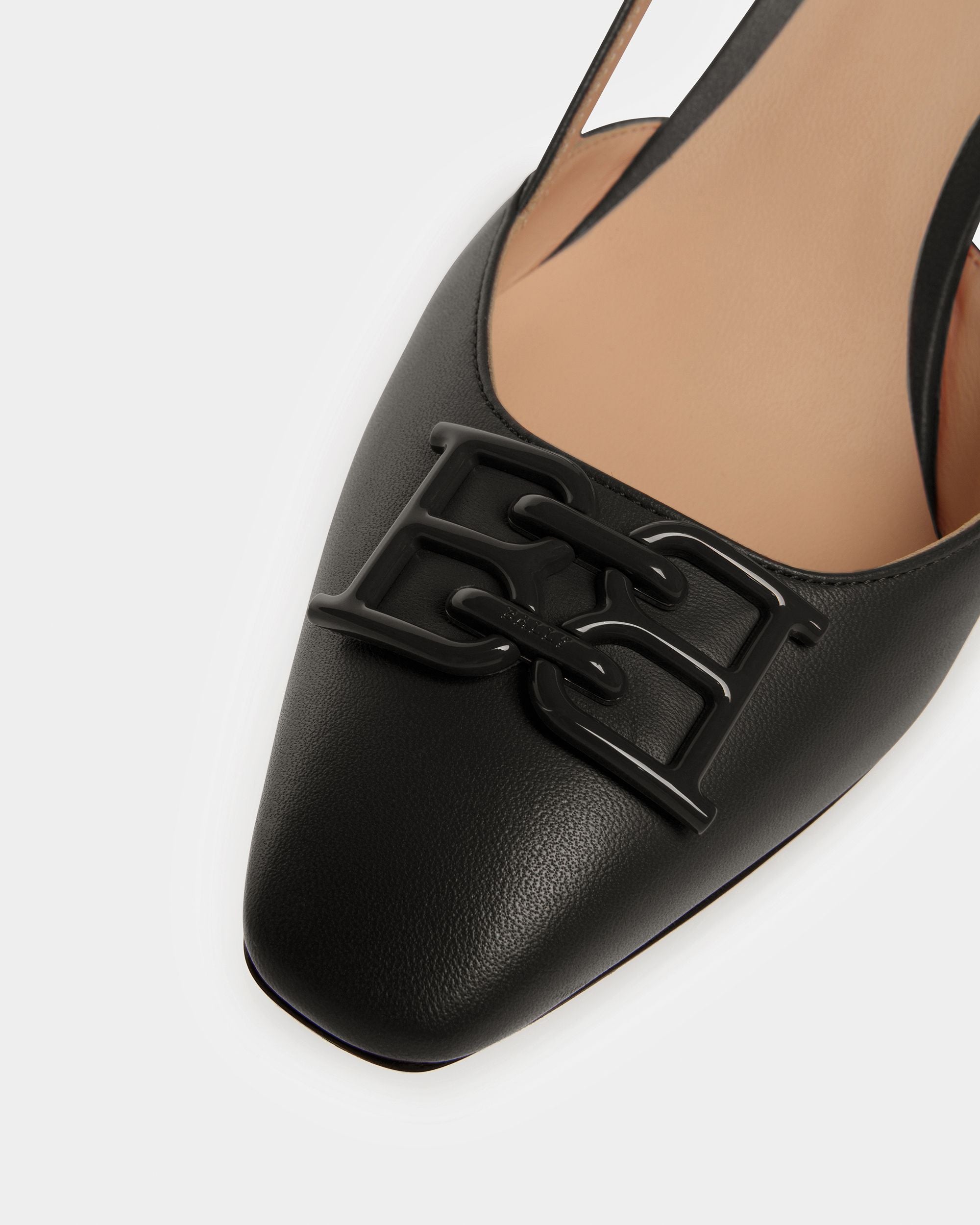 Eva Escarpins En Cuir Noir - Femme - Bally - 04