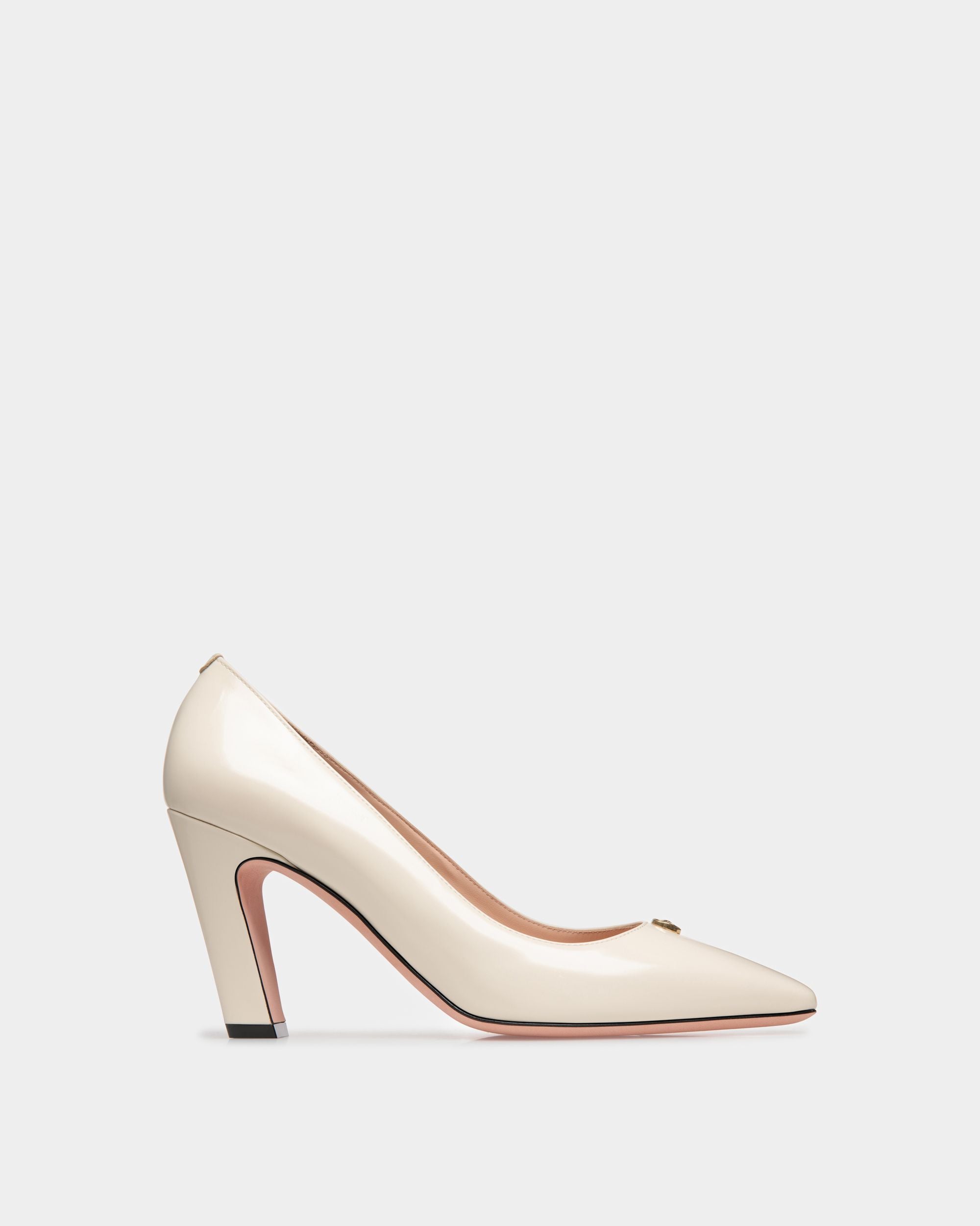 Escarpin Sylt En Cuir Blanc - Femme - Bally - 01