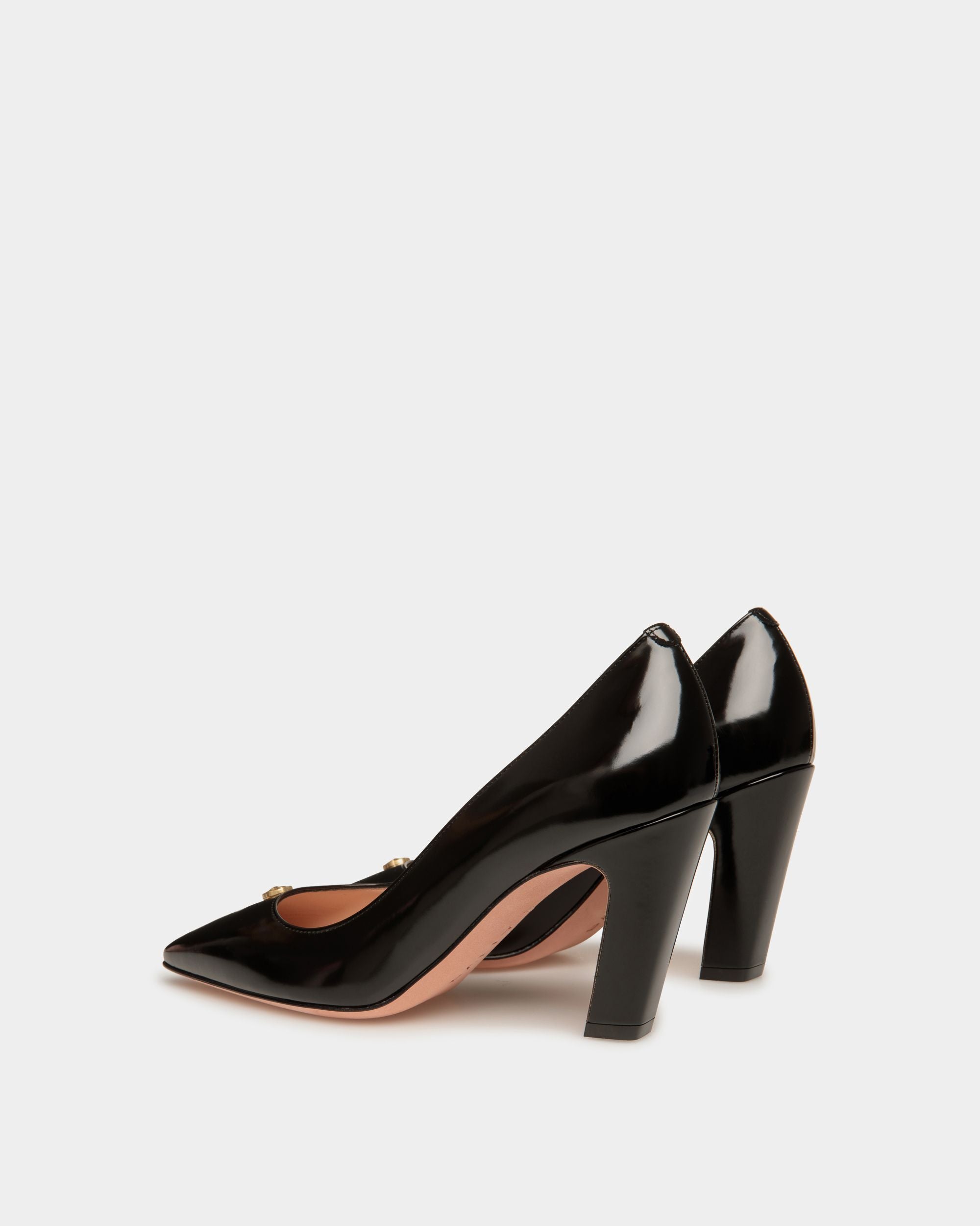 Escarpin Sylt En Cuir Noir - Femme - Bally - 03