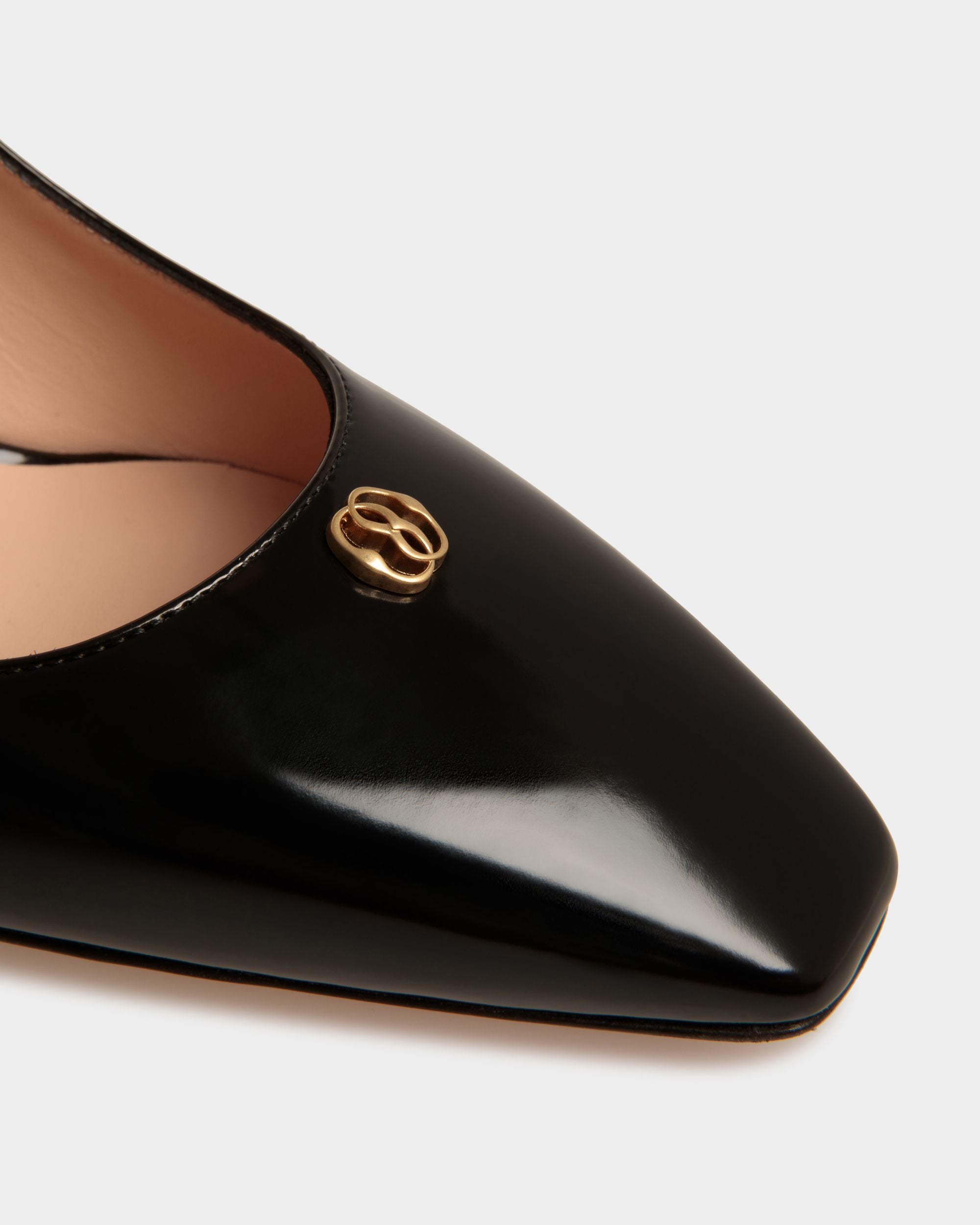 Escarpin Sylt En Cuir Noir - Femme - Bally - 04