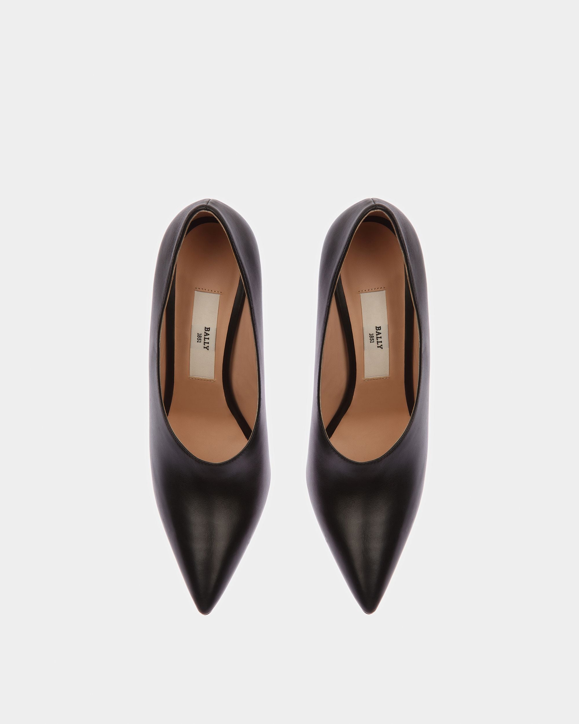 Ninfa Escarpins En Cuir Noir - Femme - Bally - 02