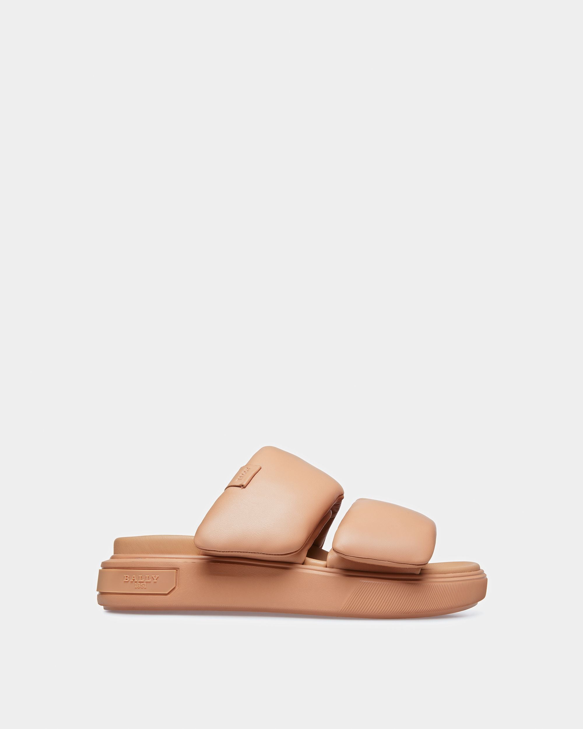 Joey-W Sandales En Cuir Pêche - Femme - Bally - 01