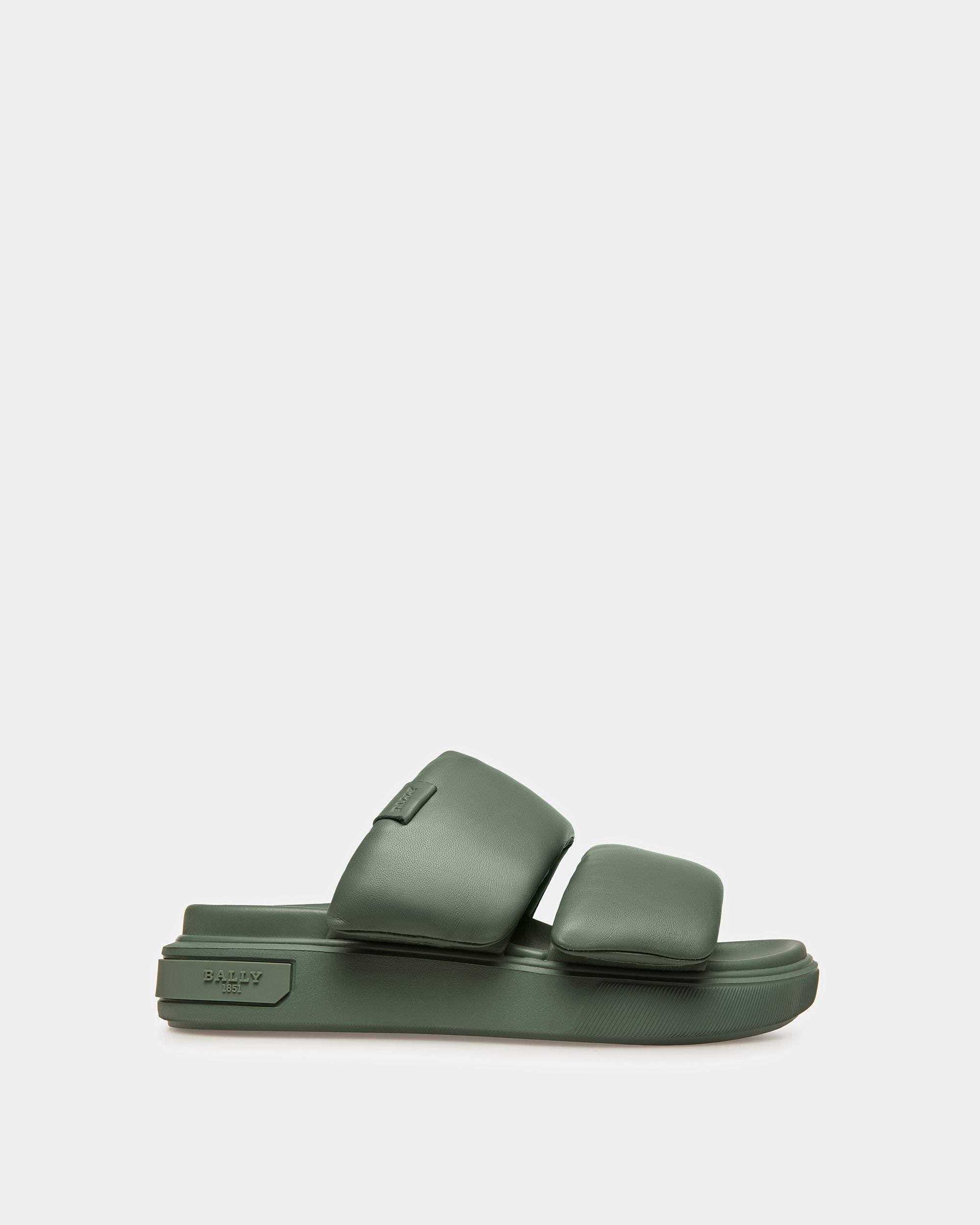 Joey-W Sandales En Cuir Sauge - Femme - Bally - 01