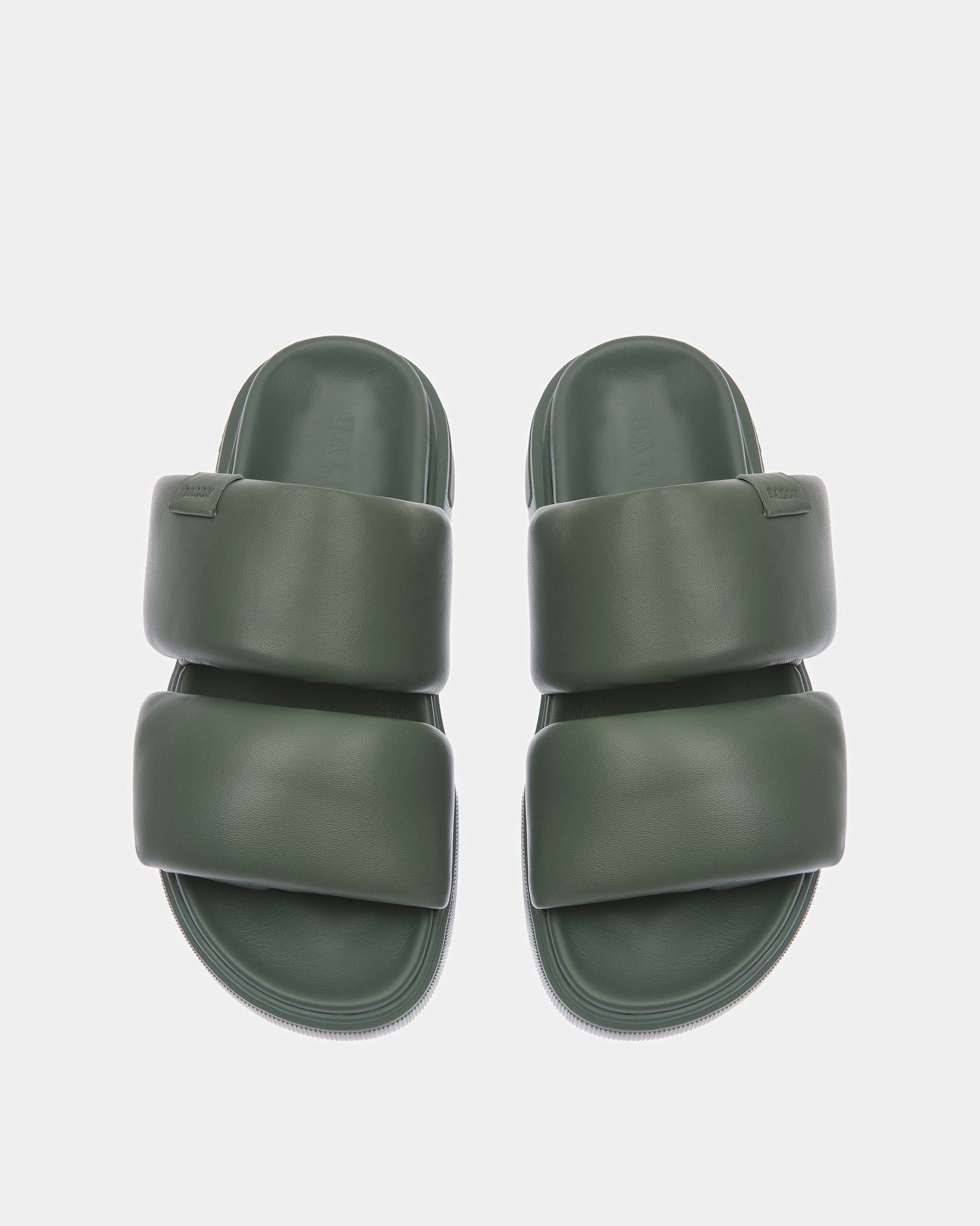 Joey-W Sandales En Cuir Sauge - Femme - Bally - 02