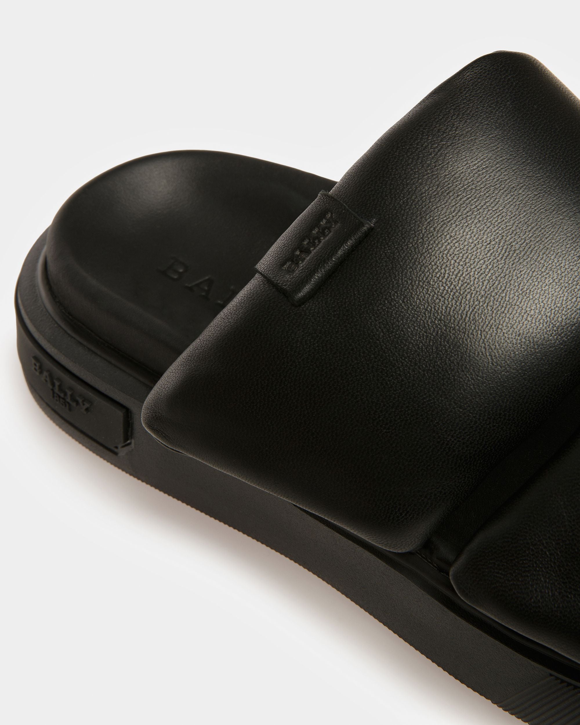 Joey-W Sandales En Cuir Noir - Femme - Bally - 06