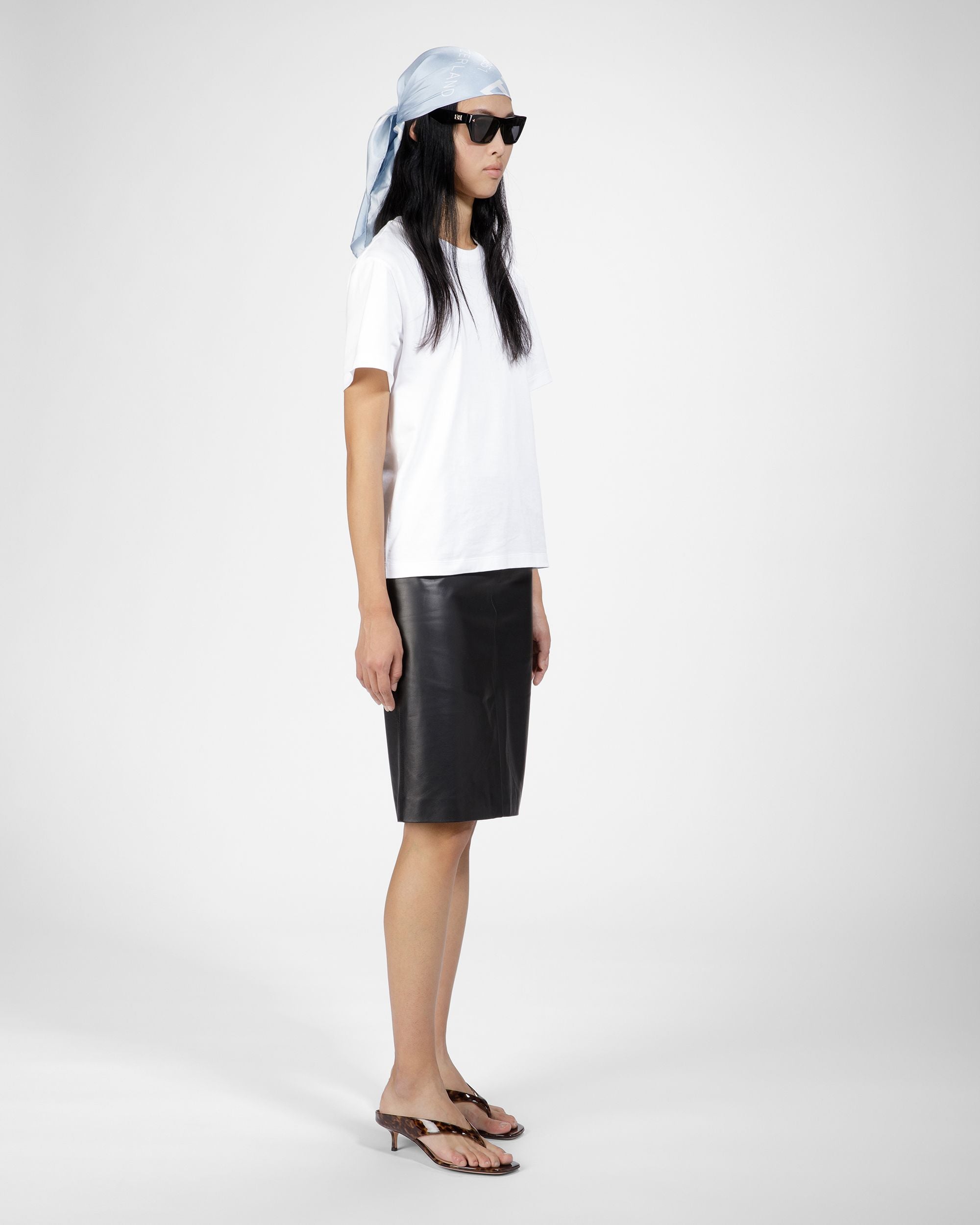 Carré Imprimé Bleu Clair - Femme - Bally - 02