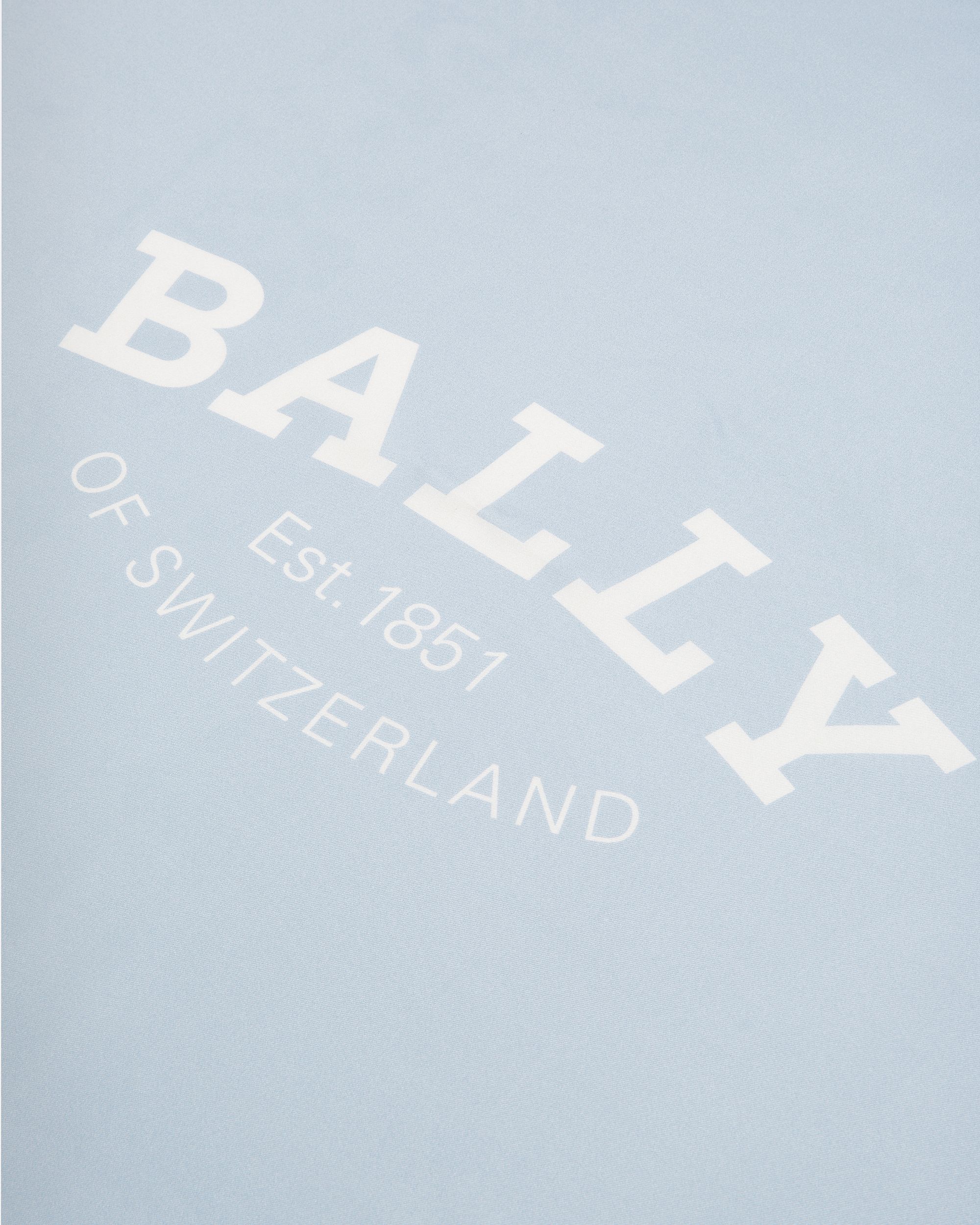 Carré Imprimé Bleu Clair - Femme - Bally - 04