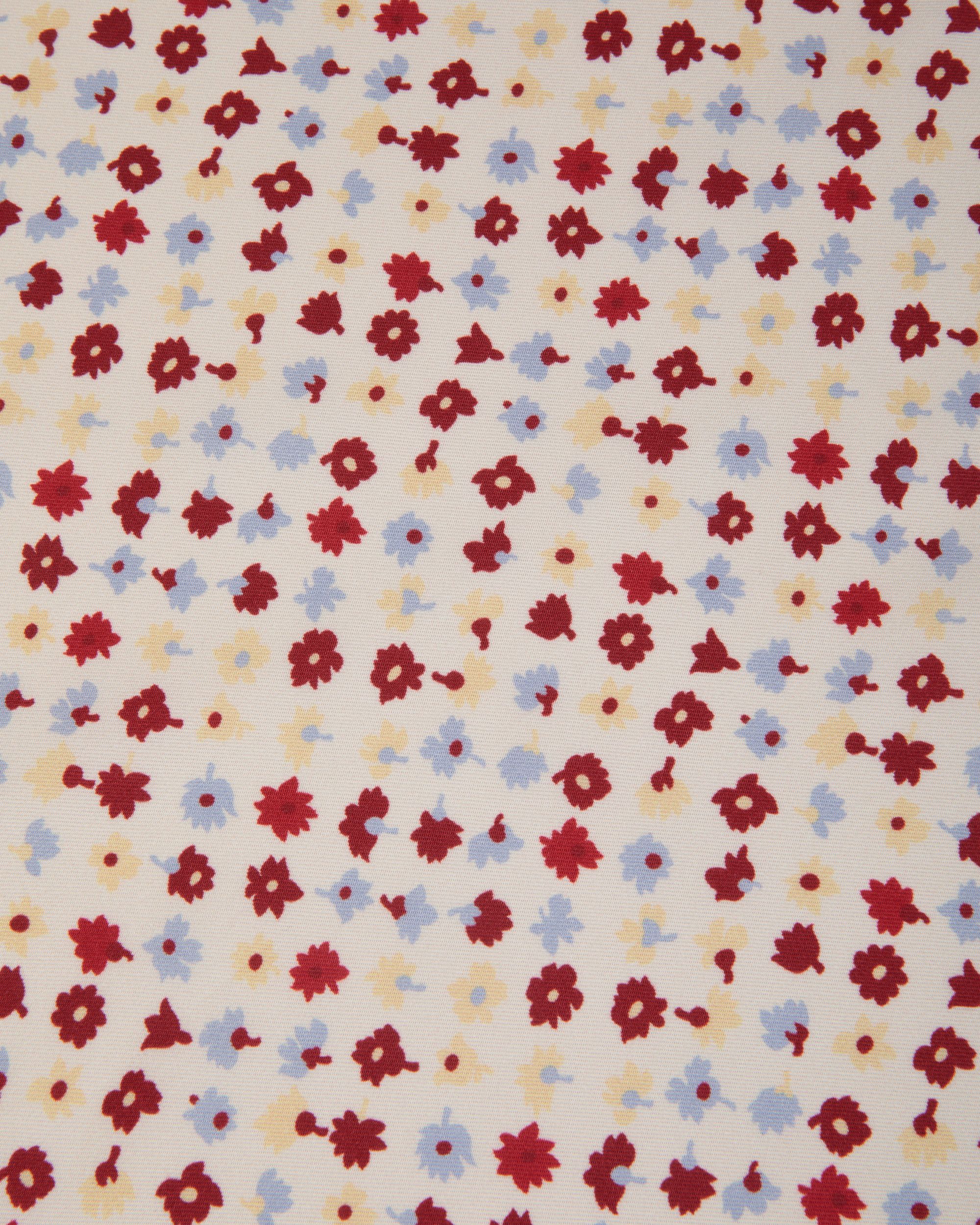 Écharpe Avec Motif Microflowers En Soie Ivoire - Femme - Bally - 03