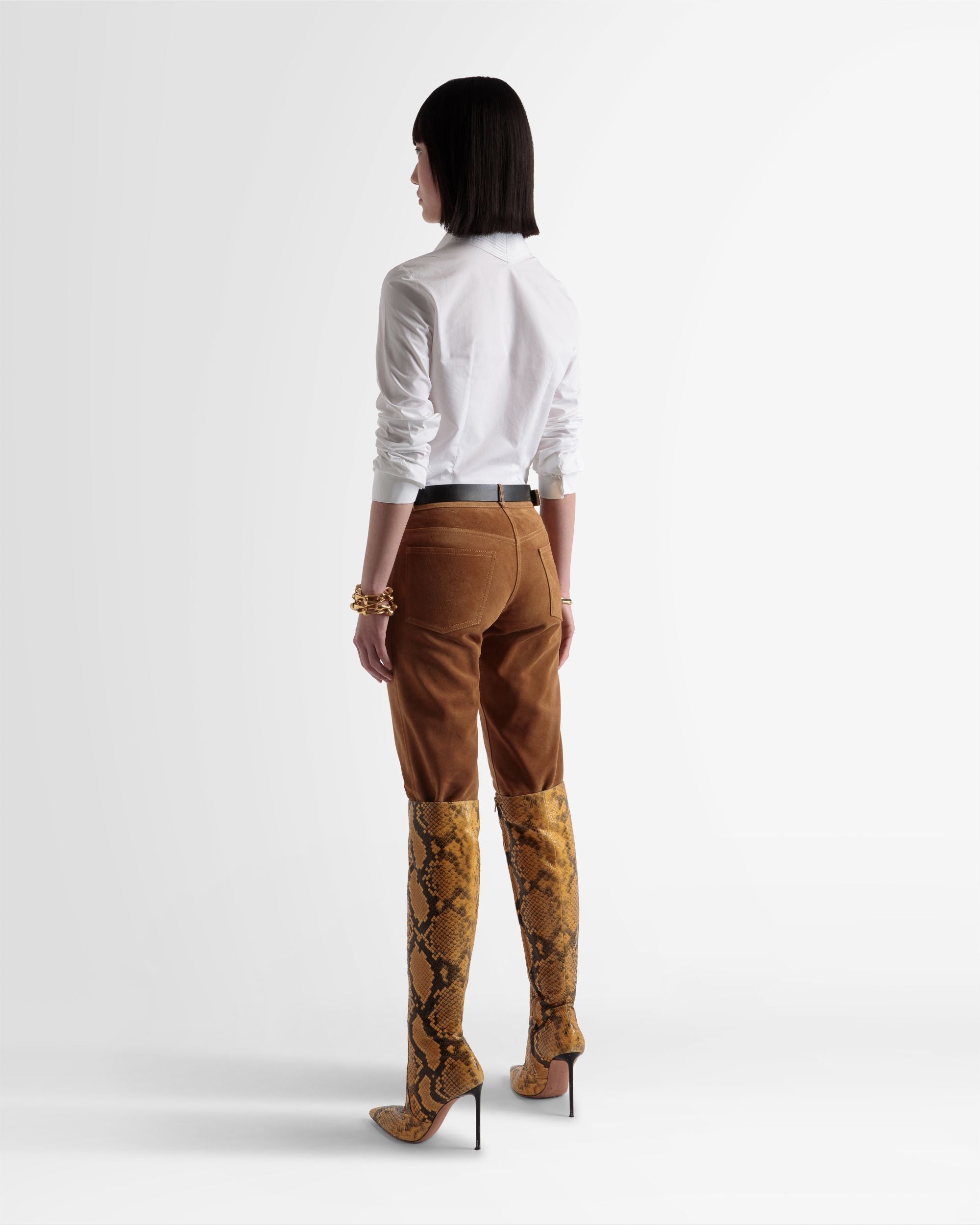 Chemisier À Pinces Et Patte De Boutonnage - Femme - Bally - 05