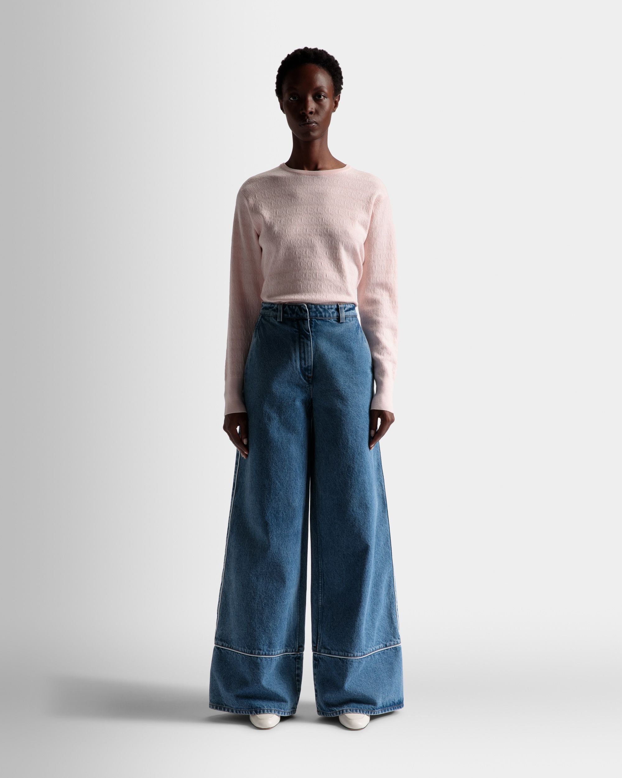 Pantalon En Denim - Femme - Bally - 02