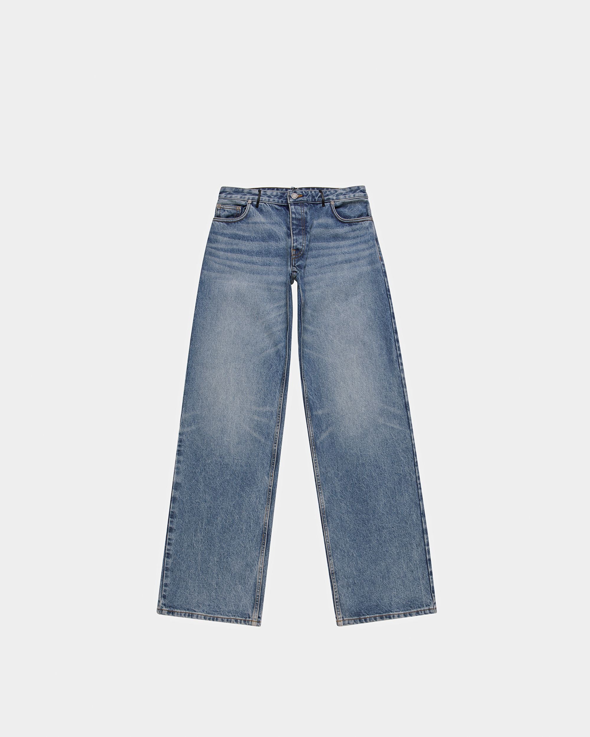 Pantalon Droit En Denim - Femme - Bally - 01