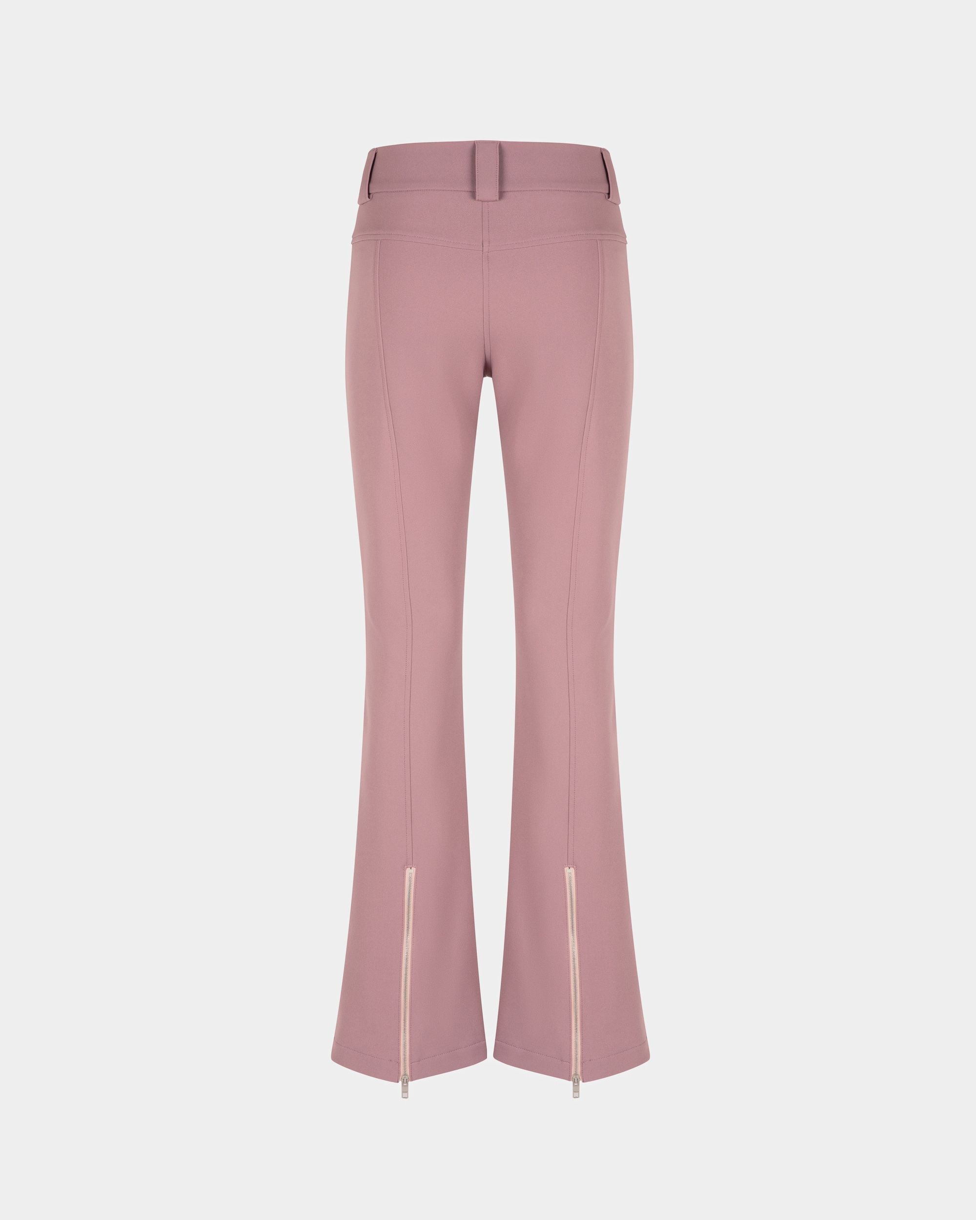 Pantalon Évasé Stretch Rose Clair - Femme - Bally - 07